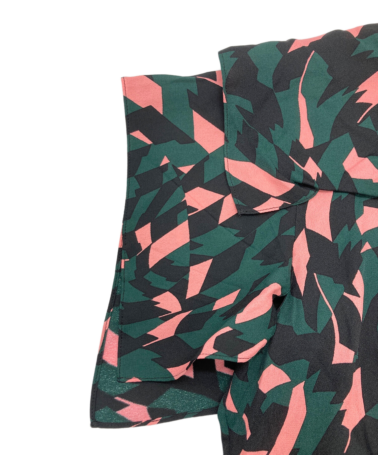 中古・古着通販】MARNI (マルニ) 変形フリルブラウス グリーン サイズ