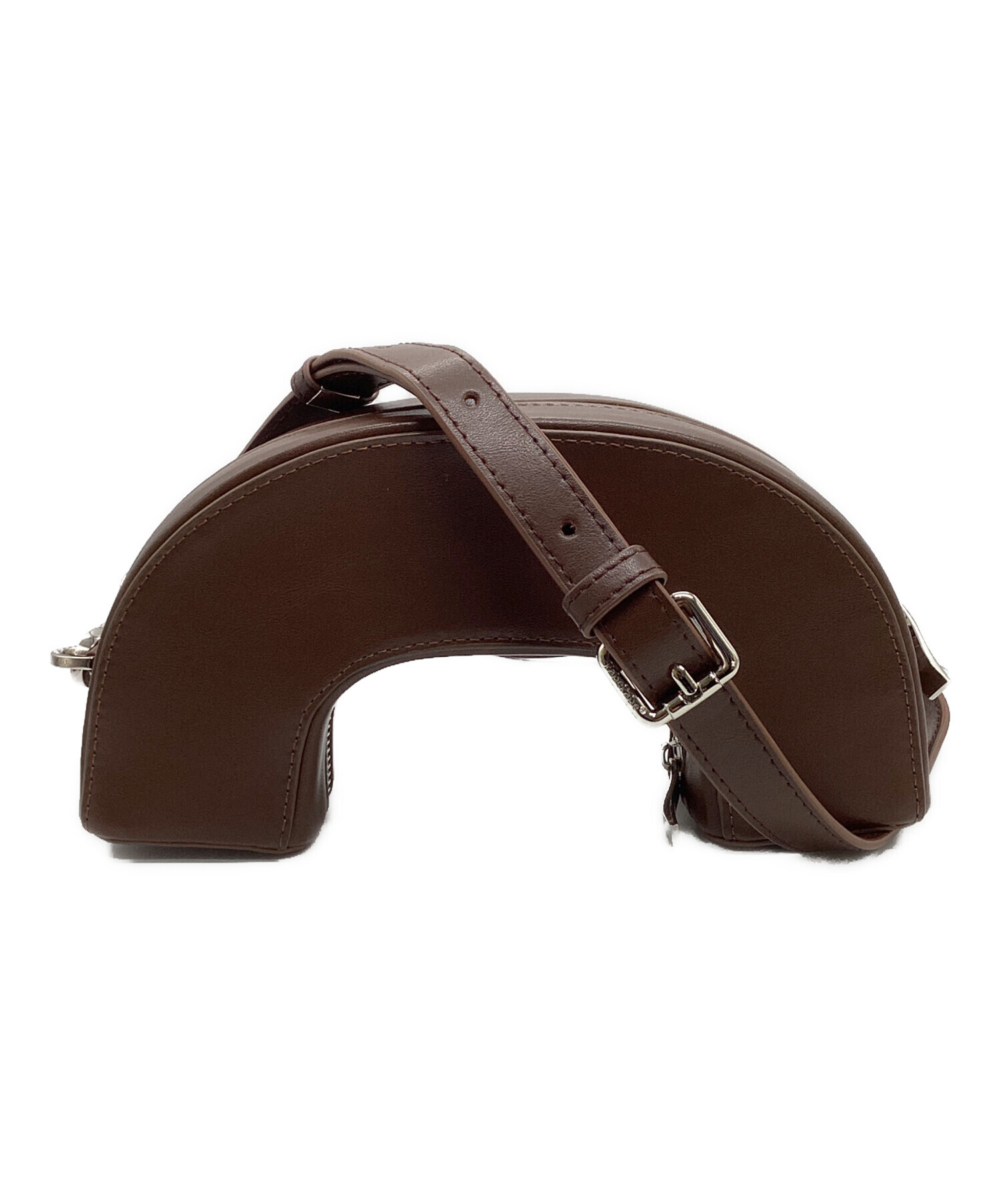 中古・古着通販】pabepabe (パビパビ) COWBOYBAG ブラウン｜ブランド 