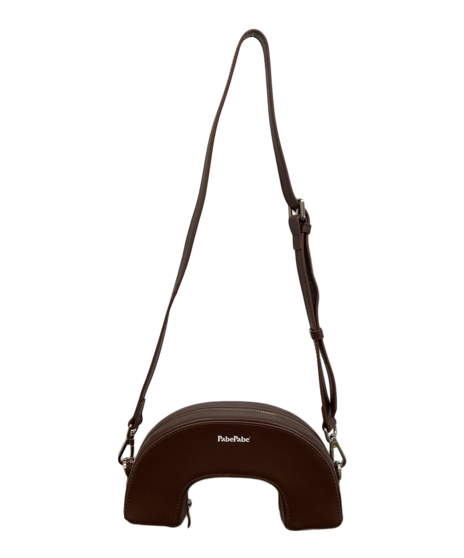 中古・古着通販】pabepabe (パビパビ) COWBOYBAG ブラウン｜ブランド 