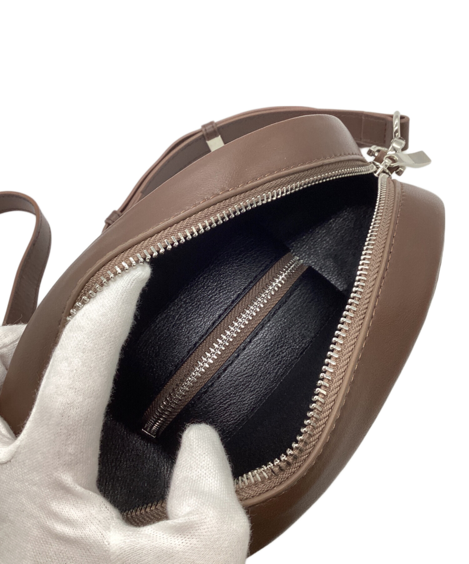 中古・古着通販】pabepabe (パビパビ) COWBOYBAG ブラウン｜ブランド 