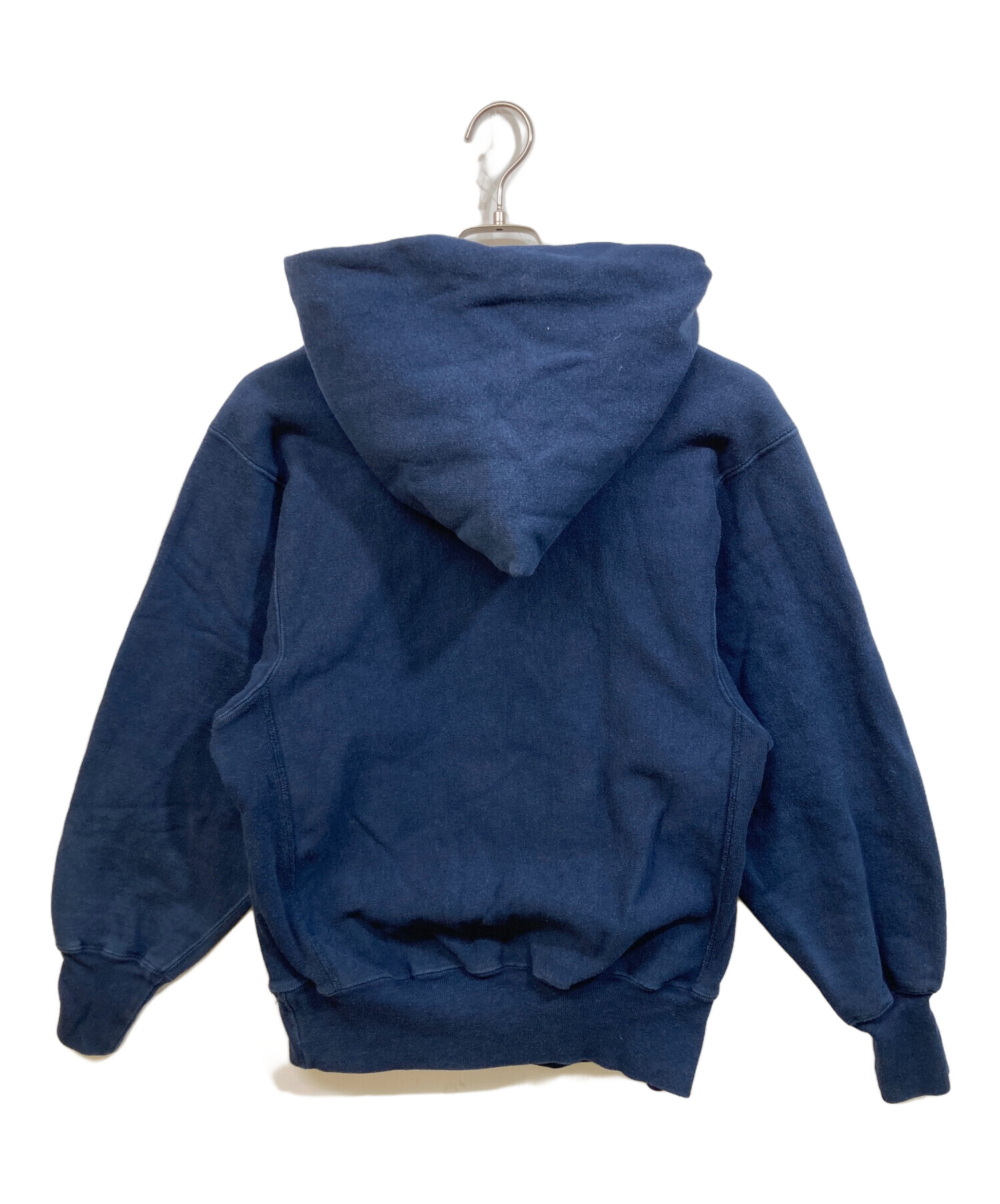 チャンピオンリバースウィーブ90'ヴィンテージ パーカーＬネイビー 中古・古着通販】Champion REVERSE WEAVE (チャンピオン リバース