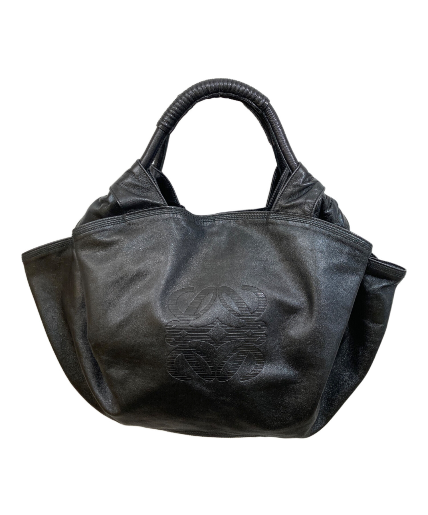 中古・古着通販】LOEWE (ロエベ) ナッパアイレレザーハンドバッグ