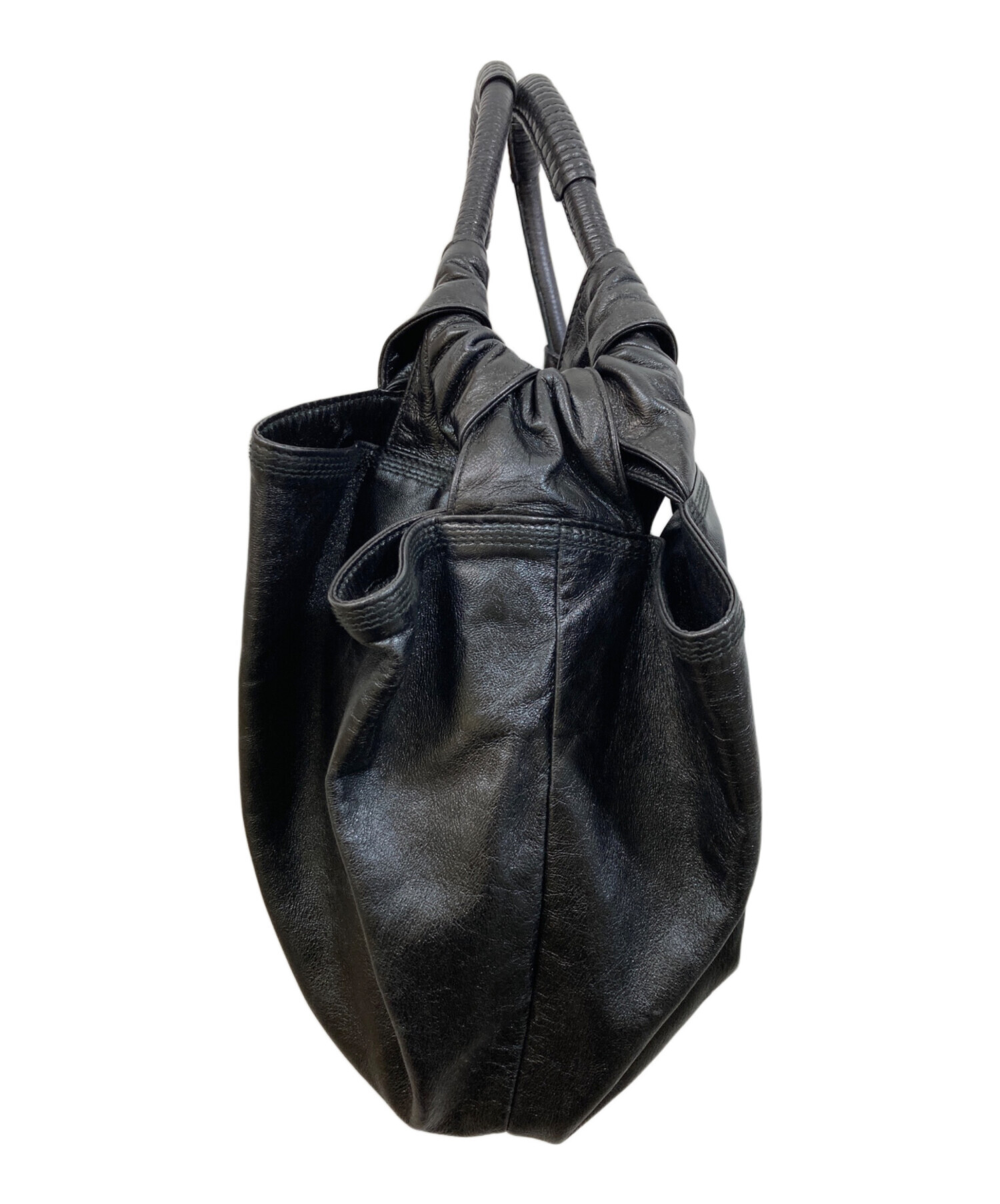 中古・古着通販】LOEWE (ロエベ) ナッパアイレレザーハンドバッグ