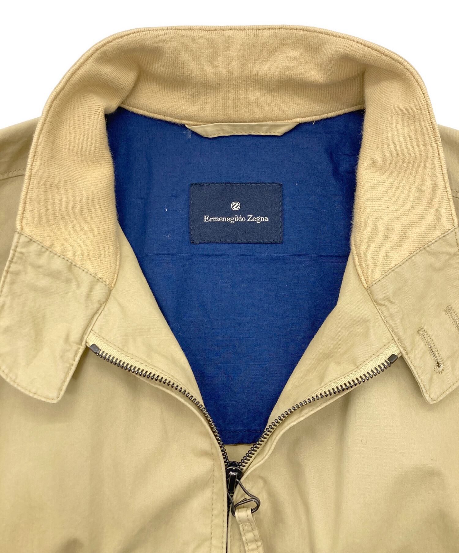 【未使用品】Ermenegildo Zegna ベージュジャケット 中古・古着通販】ERMENEGILDO ZEGNA (エルメネジルド・ゼニア) 古着