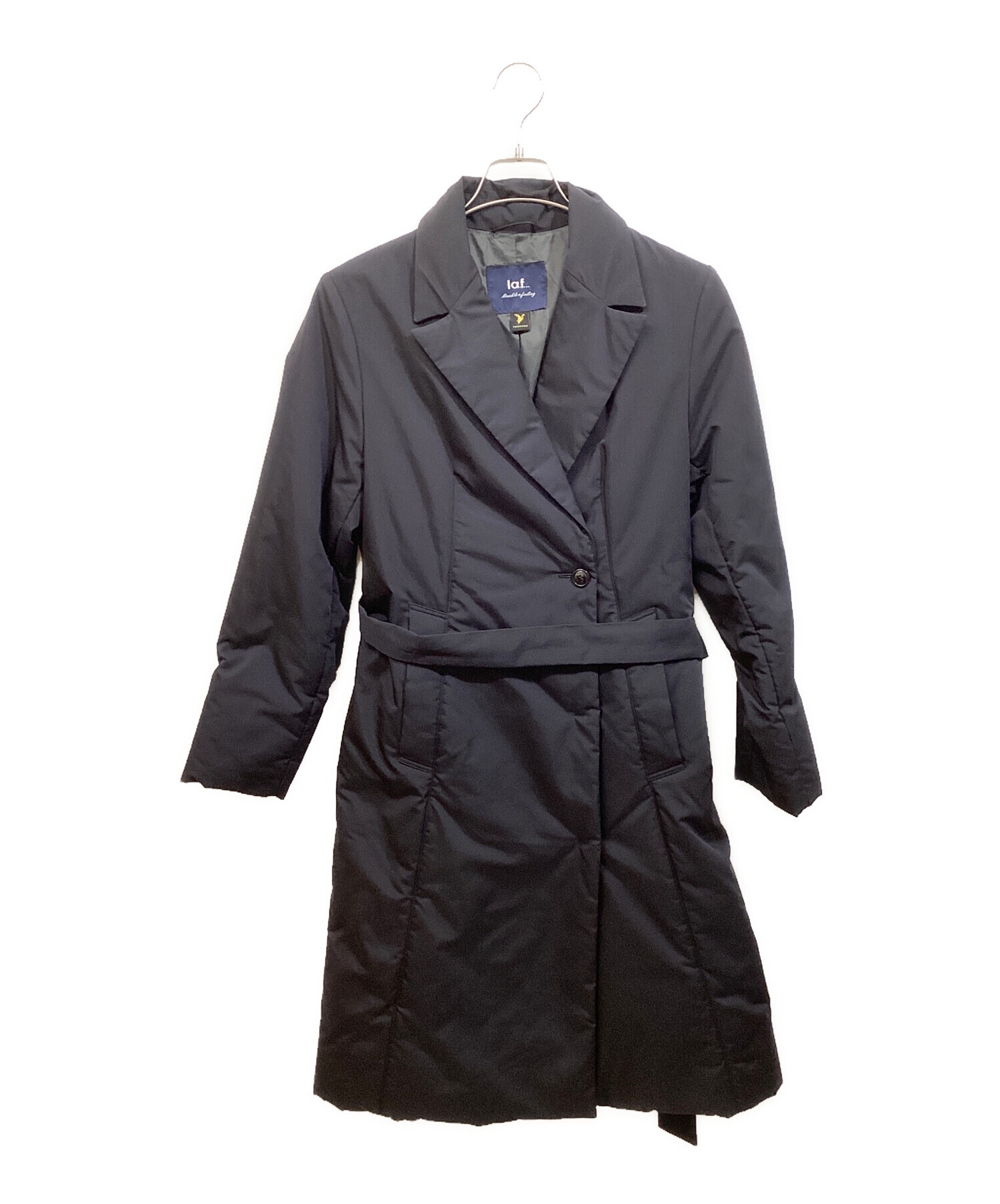 中古・古着通販】la.f (ラ・エフ) THINDOWN -シンダウンコート 