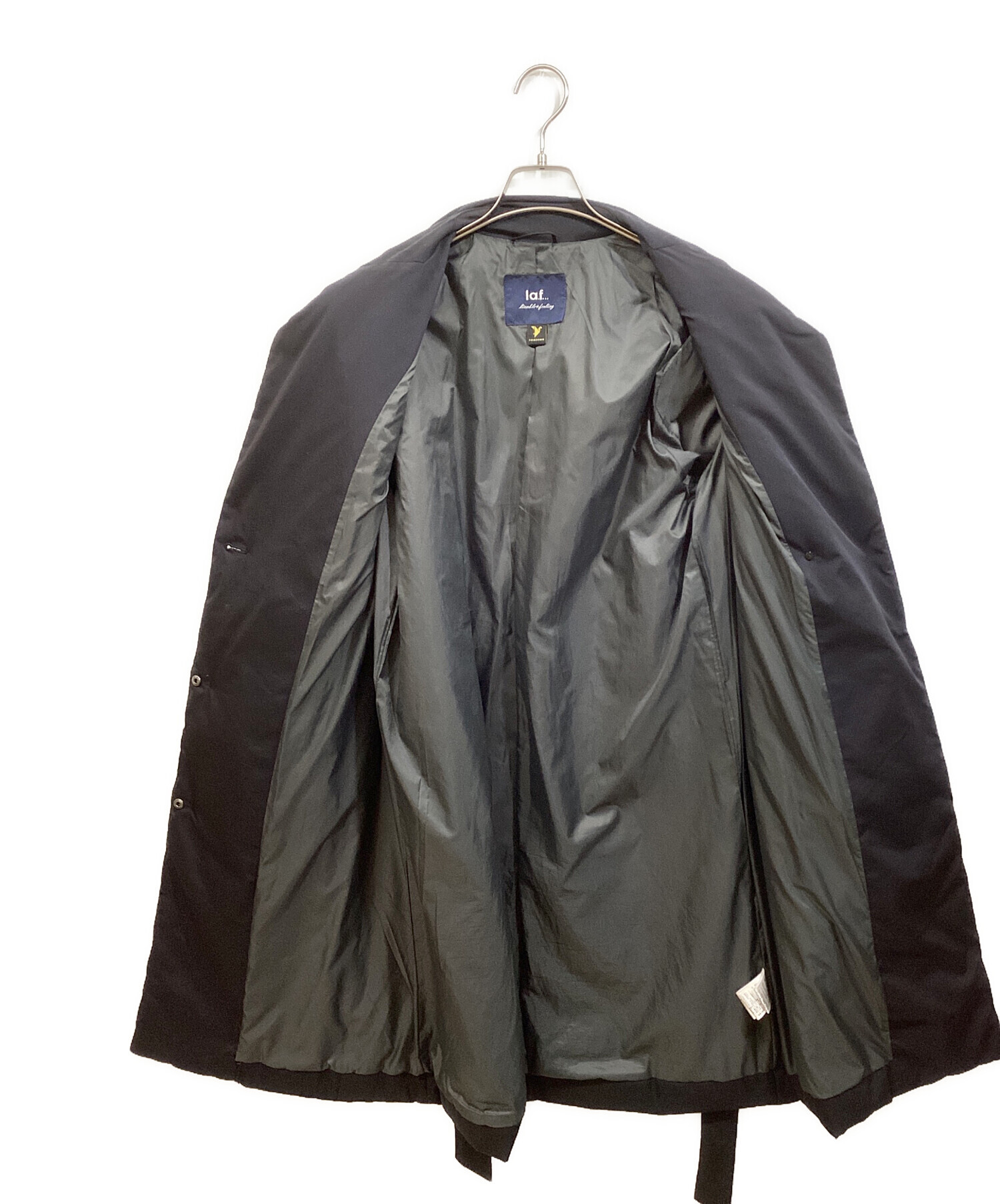 中古・古着通販】la.f (ラ・エフ) THINDOWN -シンダウンコート 