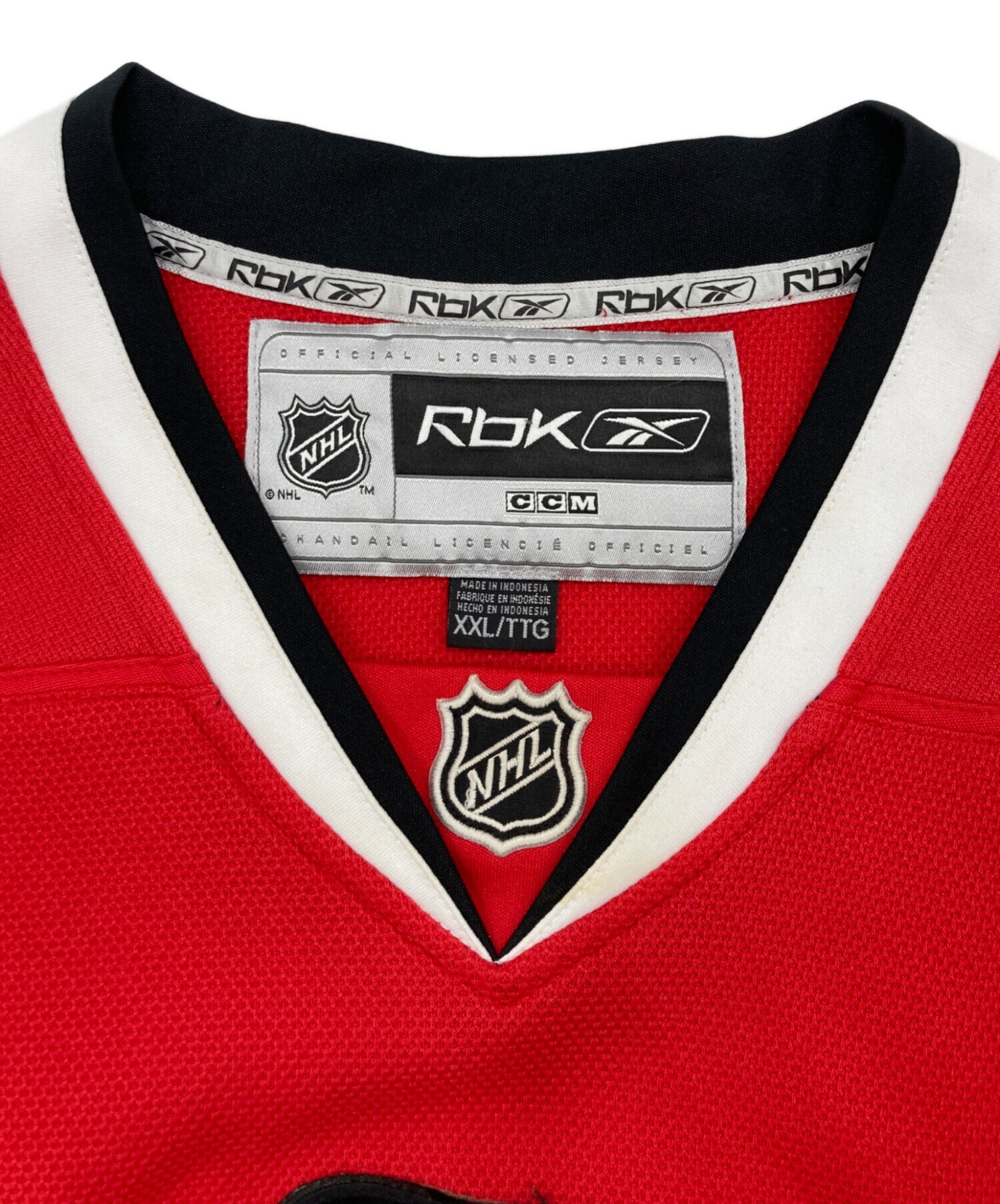 中古・古着通販】REEBOK (リーボック) ホッケージャージ レッド サイズ