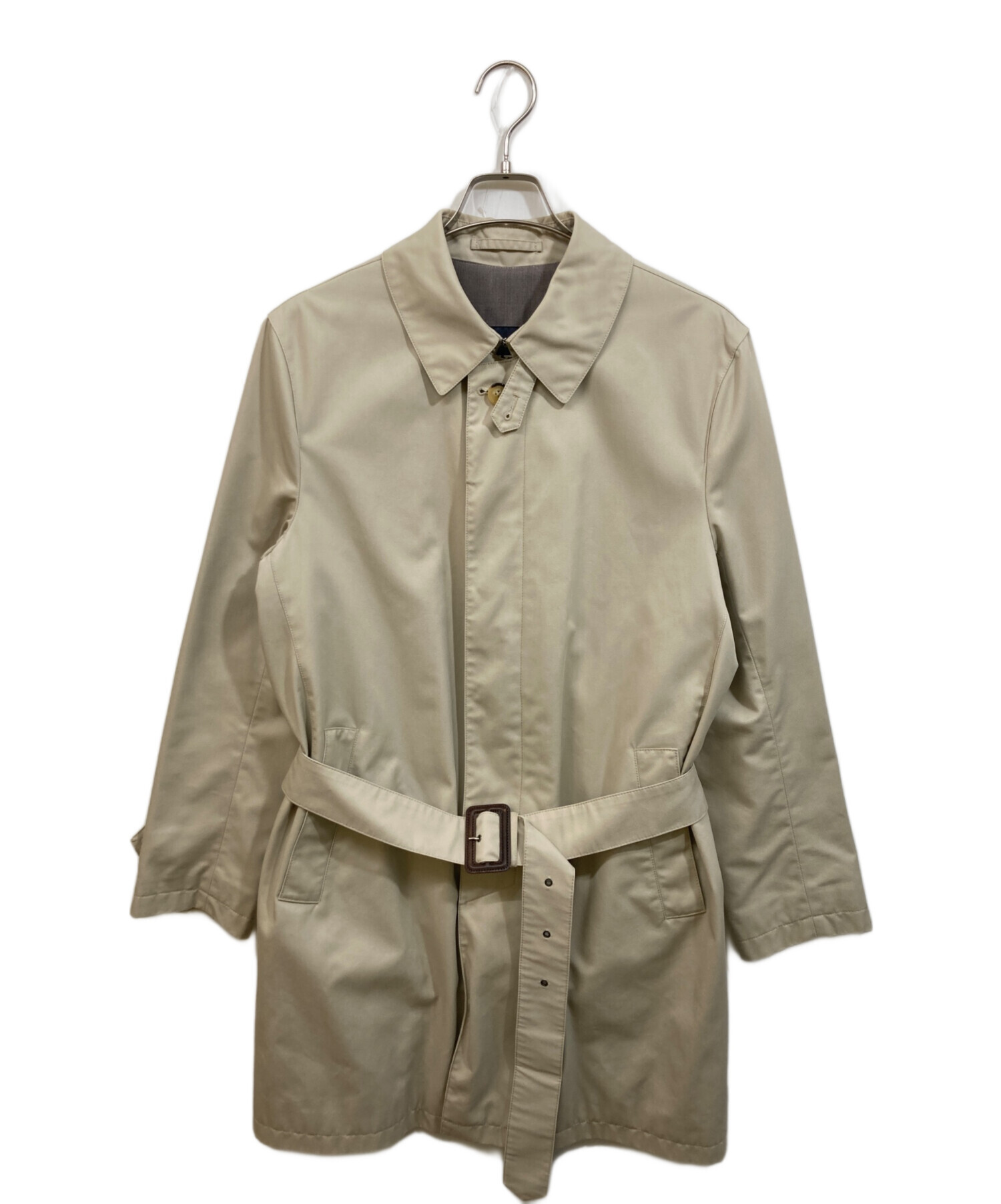 中古・古着通販】HERNO (ヘルノ) ステンカラーコート ベージュ サイズ