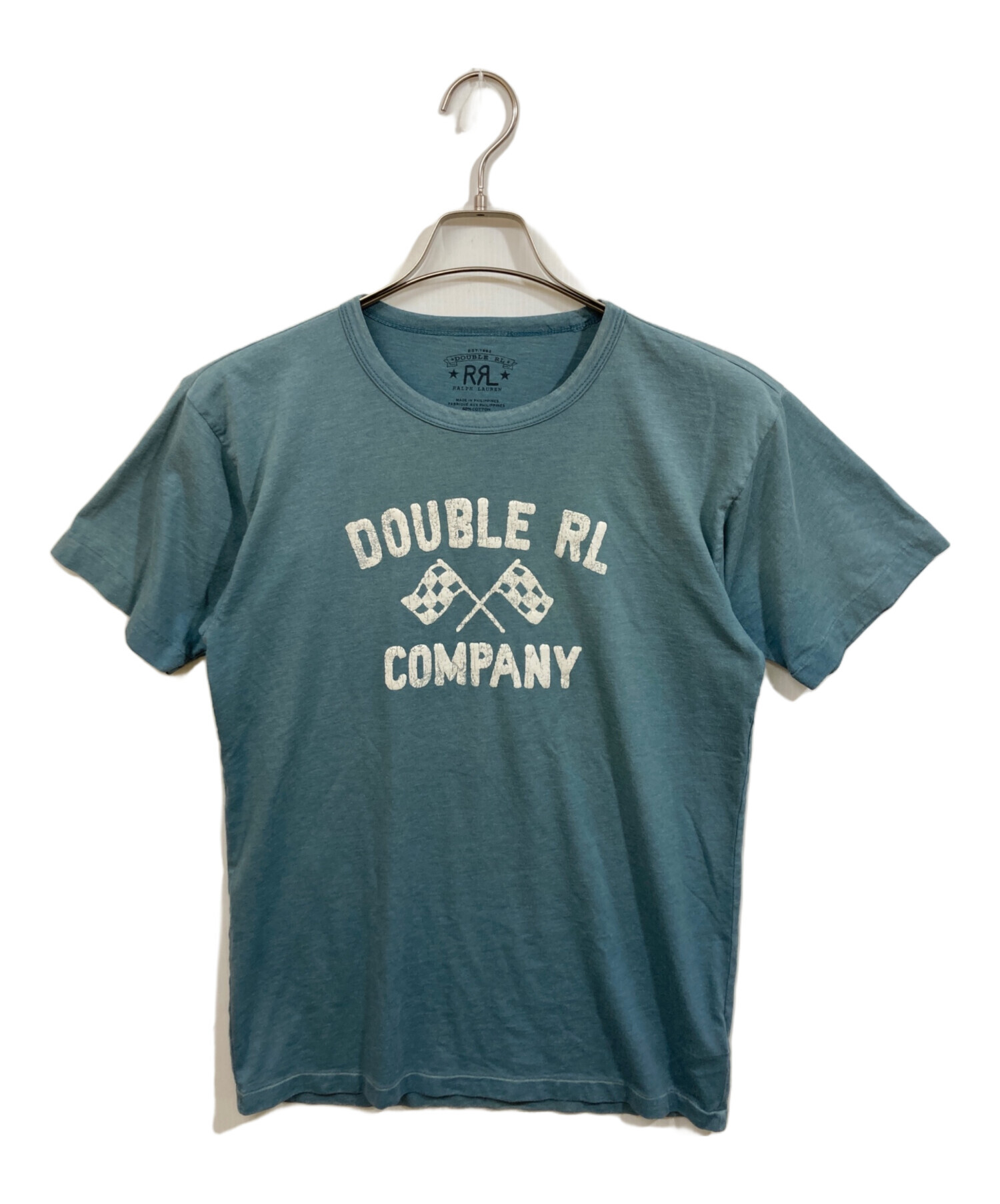 中古・古着通販】RRL (ダブルアールエル) Tシャツ スカイブルー サイズ 