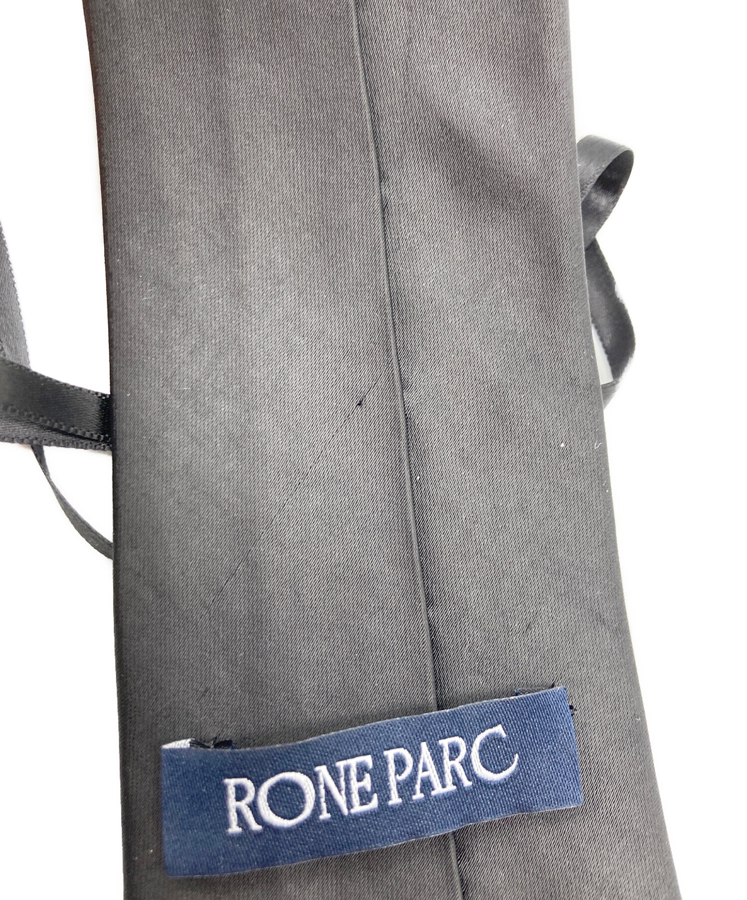 中古・古着通販】RONE PARC (ロネ パーク) Ribbon rope tie ブラック