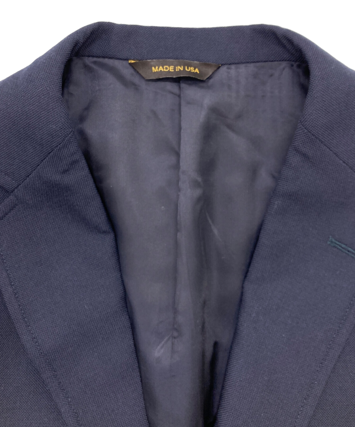 【試着のみ】Southwick CAMBRIDGE ships ブレザー SHIPS｜Southwick: CAMBRIDGE ウール ネイビー ブレザー | Rakuten