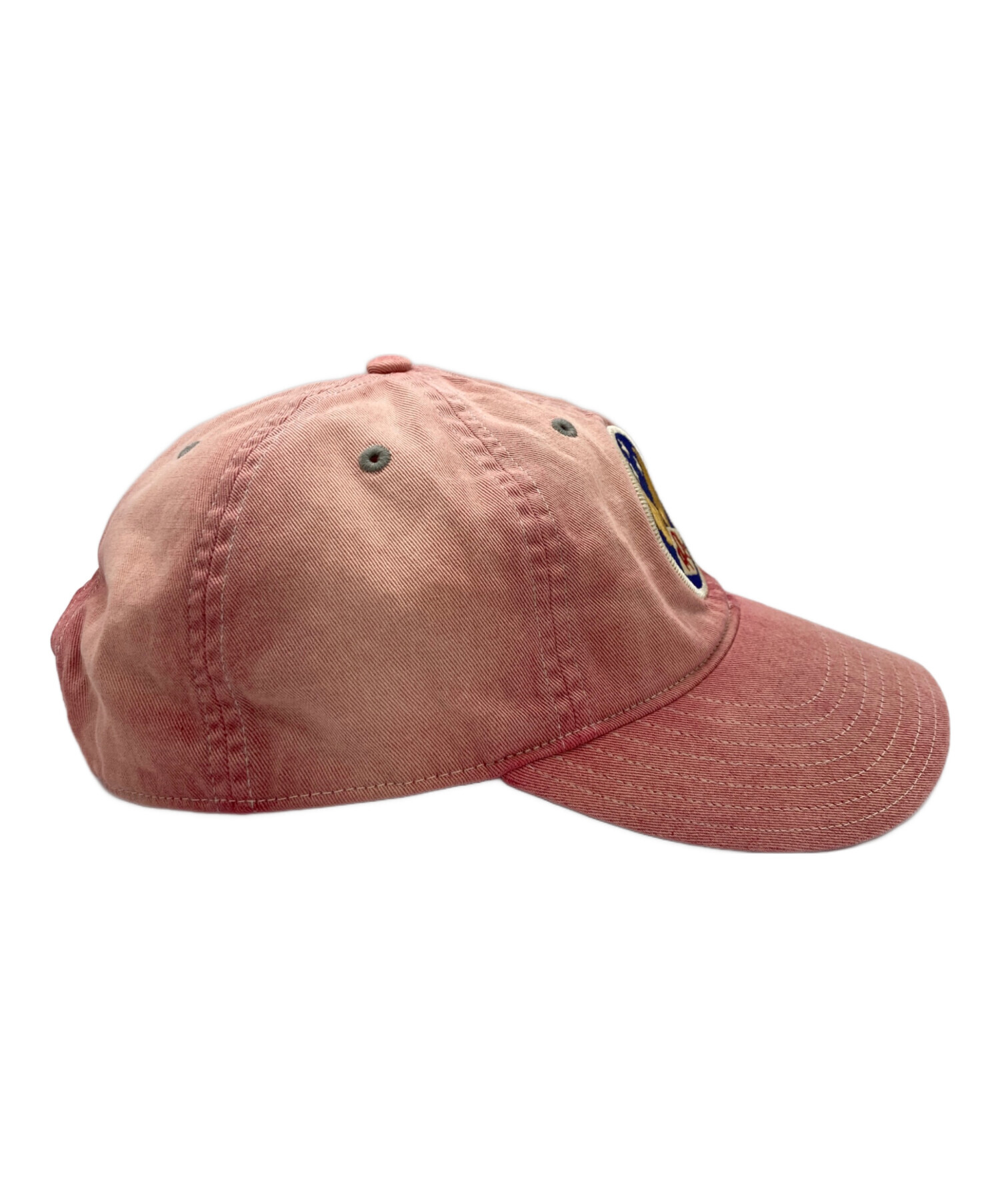 DOUBLE RL ベースボール　キャップ　ピンク 中古・古着通販】RRL (ダブルアールエル) ウイングロゴボールキャップ