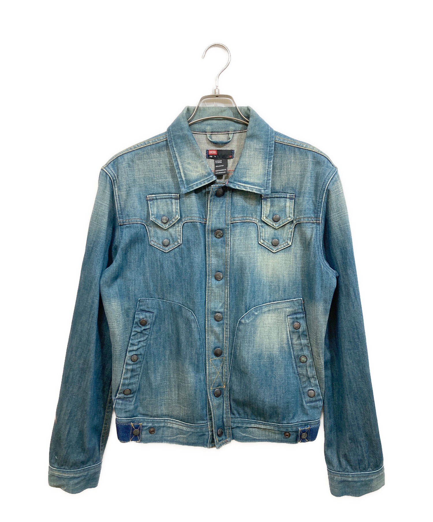 中古・古着通販】DIESEL (ディーゼル) デニムジャケット インディゴ 