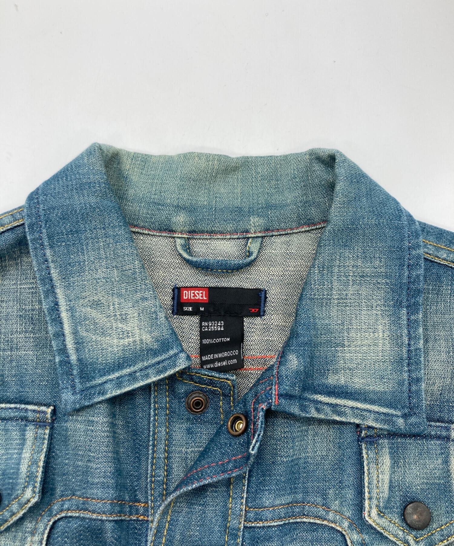 中古・古着通販】DIESEL (ディーゼル) デニムジャケット インディゴ 