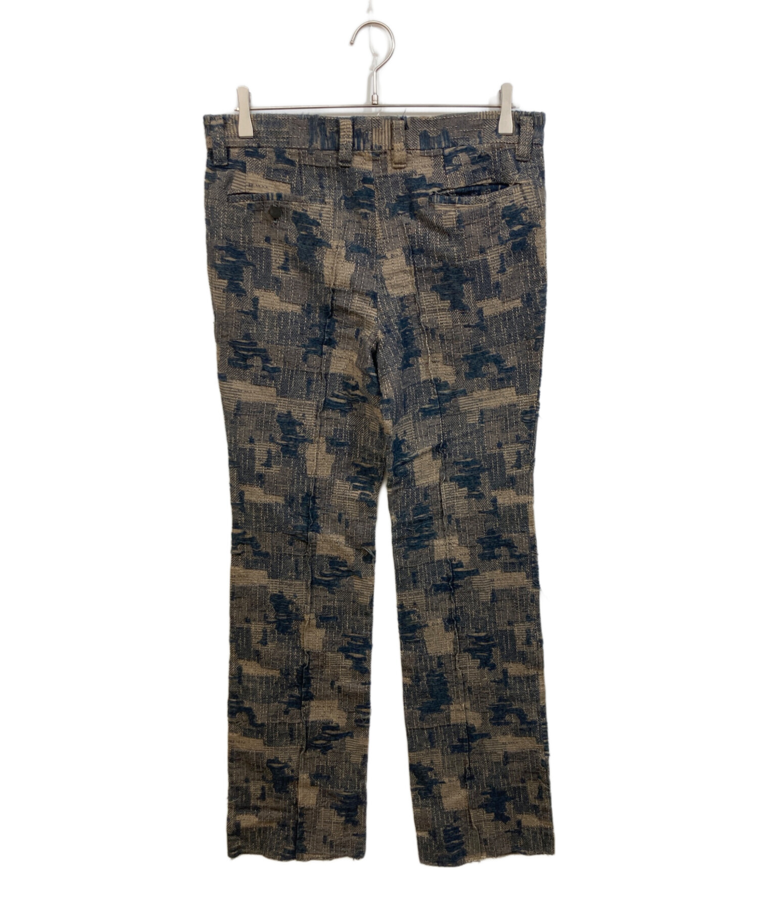 中古・古着通販】MINUS (マイナス) BORO SINGUNATATURE TROUSERS 