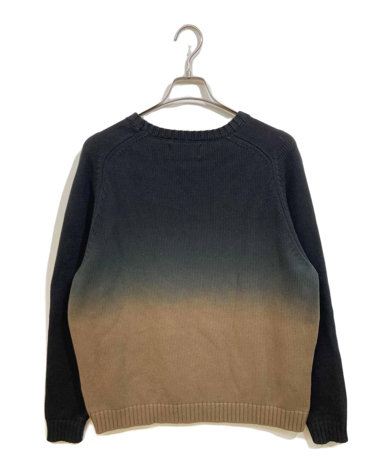 中古・古着通販】BoTT (ボット) Dyed Raglan Knit ブラック サイズ 