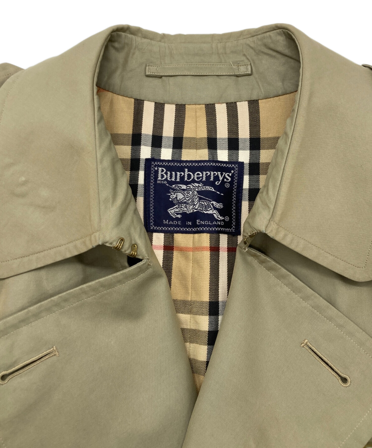 中古・古着通販】Burberry's (バーバリーズ) 裏ノバチェックトレンチ