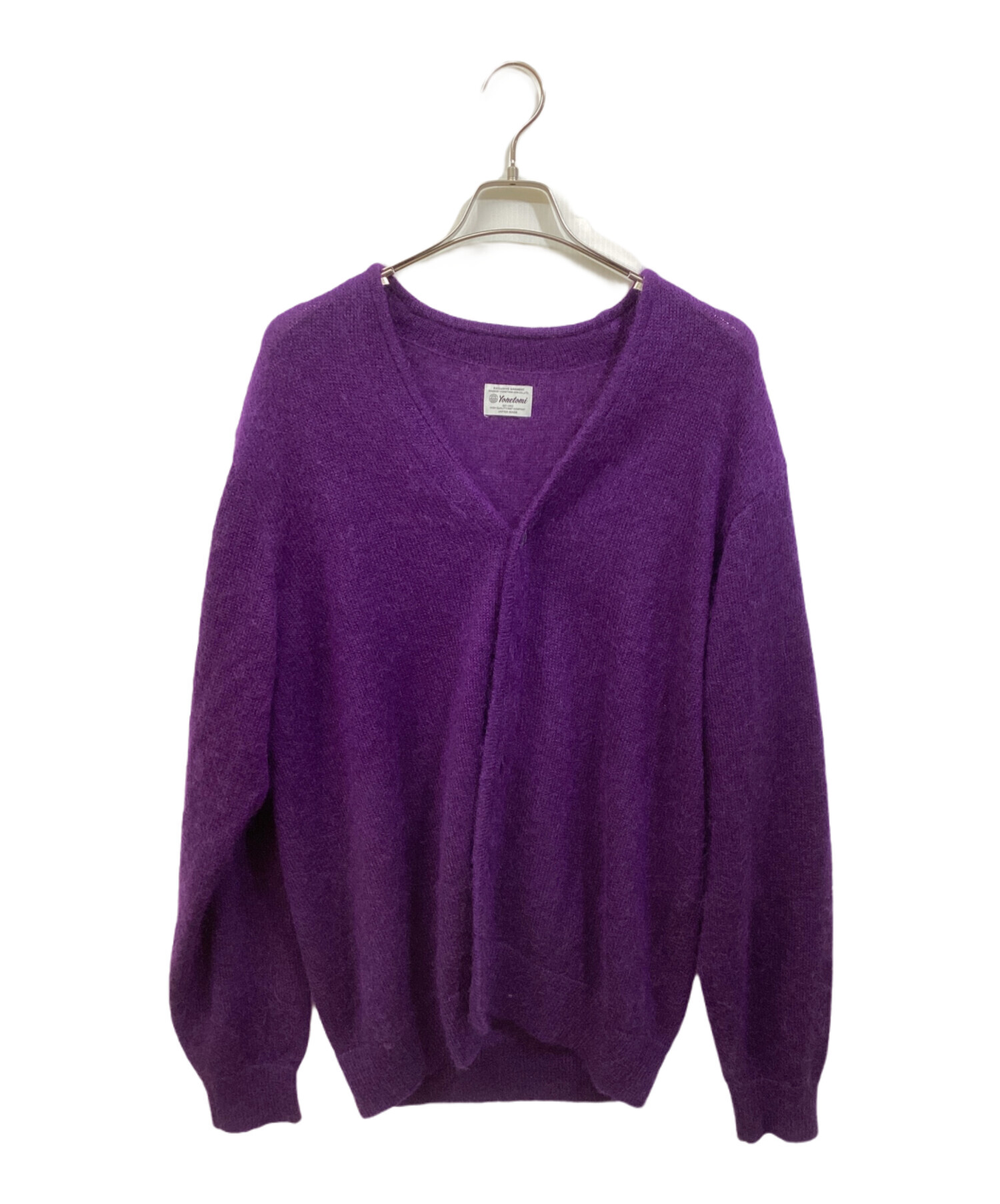 中古・古着通販】yonetomi (ヨネトミ) SHAGGY MOHAIR CARDIGAN 