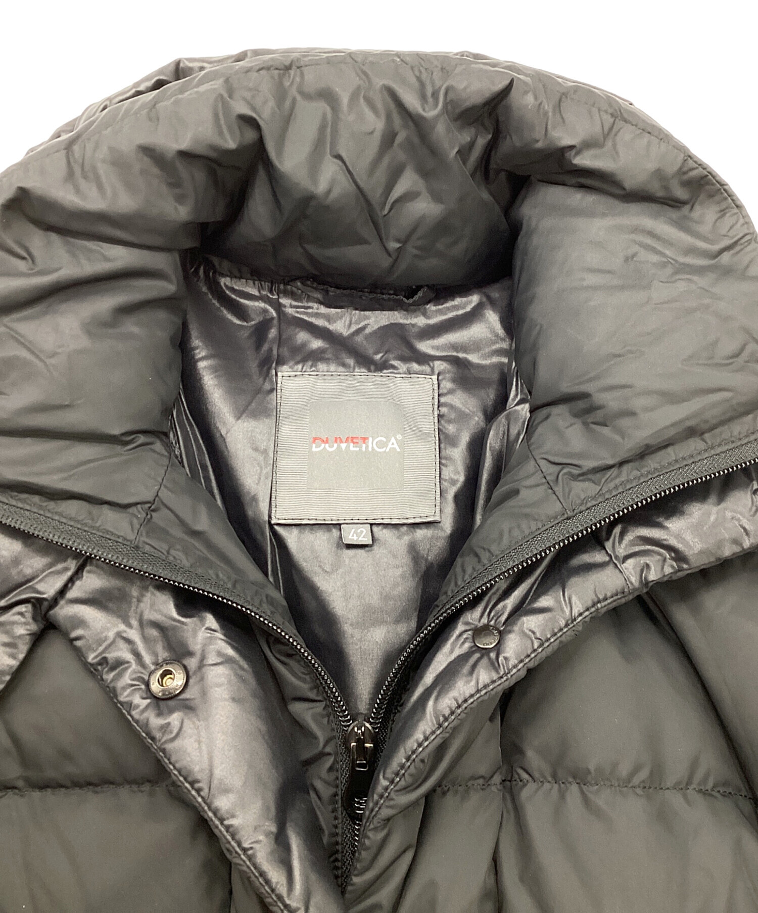 中古・古着通販】DUVETICA (デュベティカ) ウール切替ダウンコート 