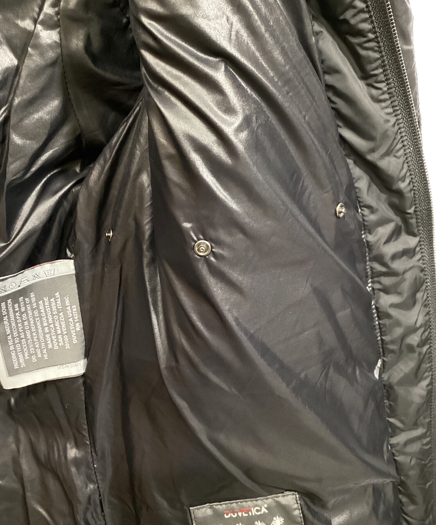 中古・古着通販】DUVETICA (デュベティカ) ウール切替ダウンコート 