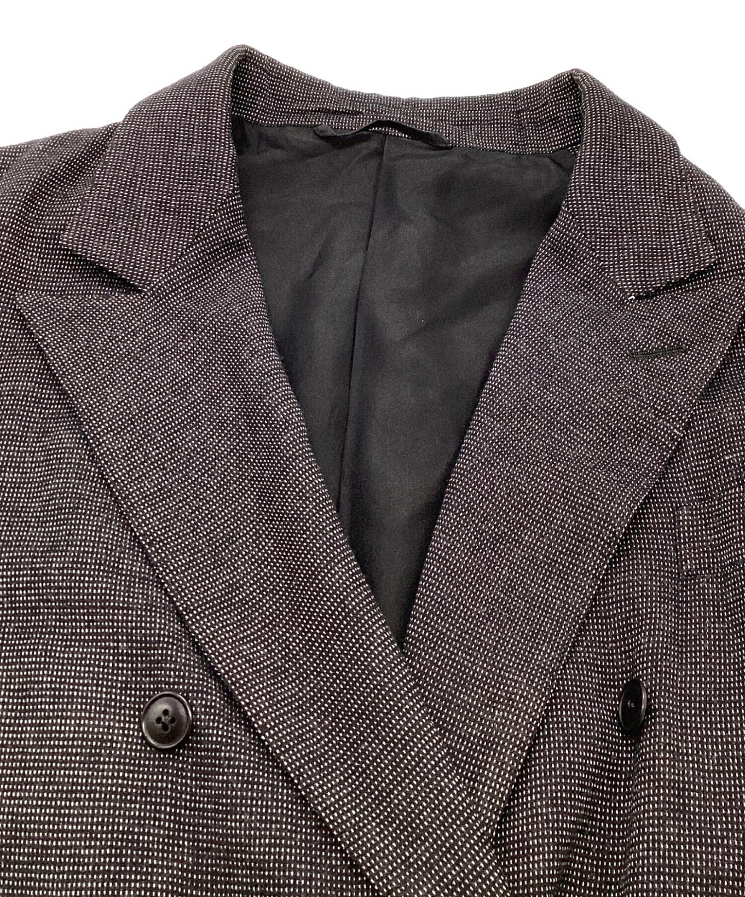 中古・古着通販】COMOLI (コモリ) ウールシルク ダブルチェスター