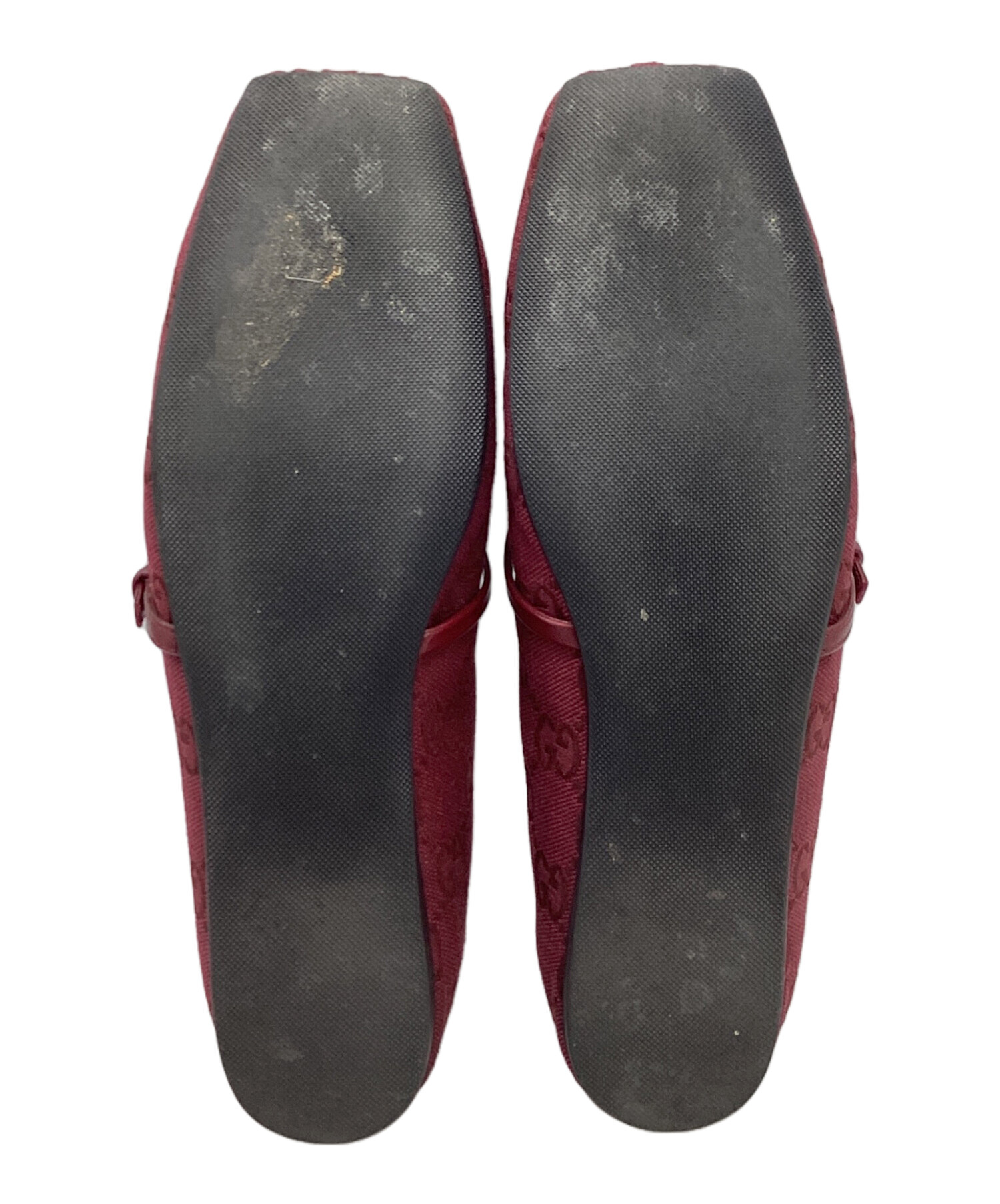 中古・古着通販】GUCCI (グッチ) ホースビットフラットバレエシューズ
