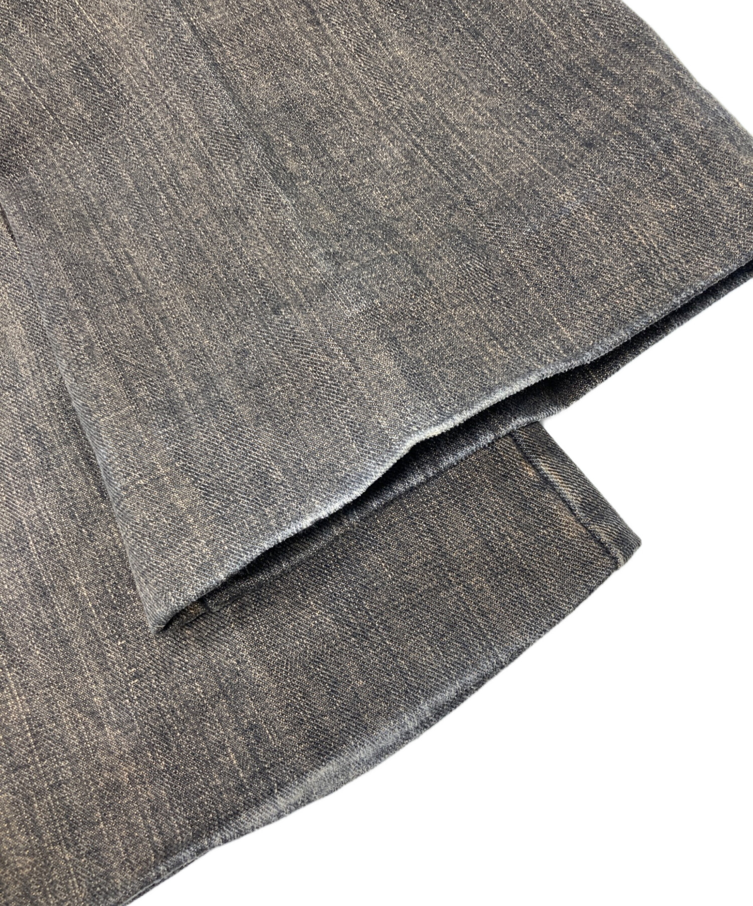 中古・古着通販】Obelisk (オベリスク) 花柄ブーツカットデニムパンツ