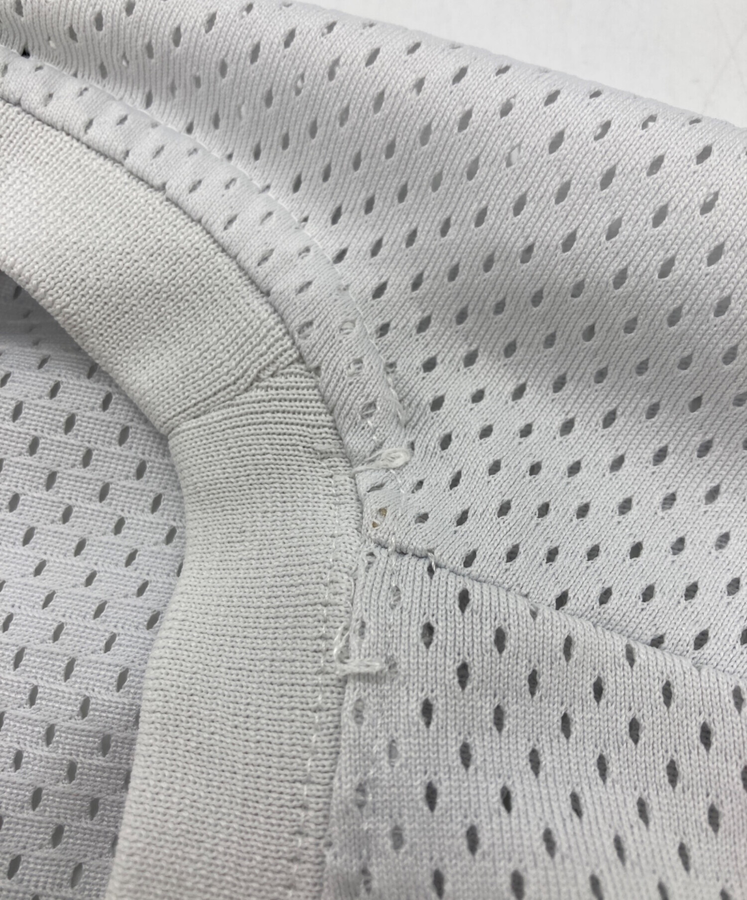 中古・古着通販】stussy (ステューシー) メッシュカットソー ホワイト