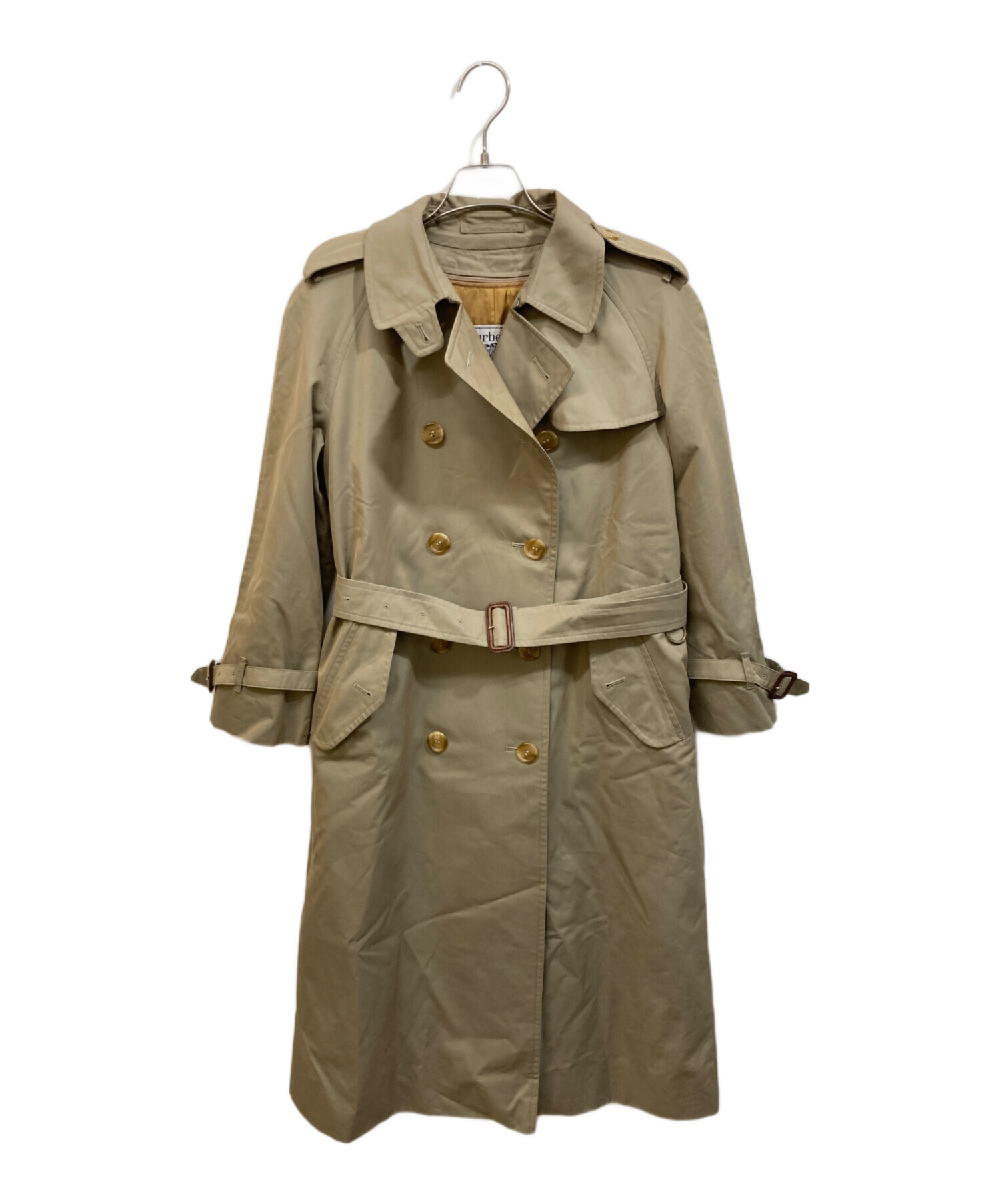 【ヴィンテージ】バーバリーズ トレンチコート ノバチェック ベルト付き ベージュ 中古・古着通販】Burberry's (バーバリーズ) 裏ノバチェックライナー付