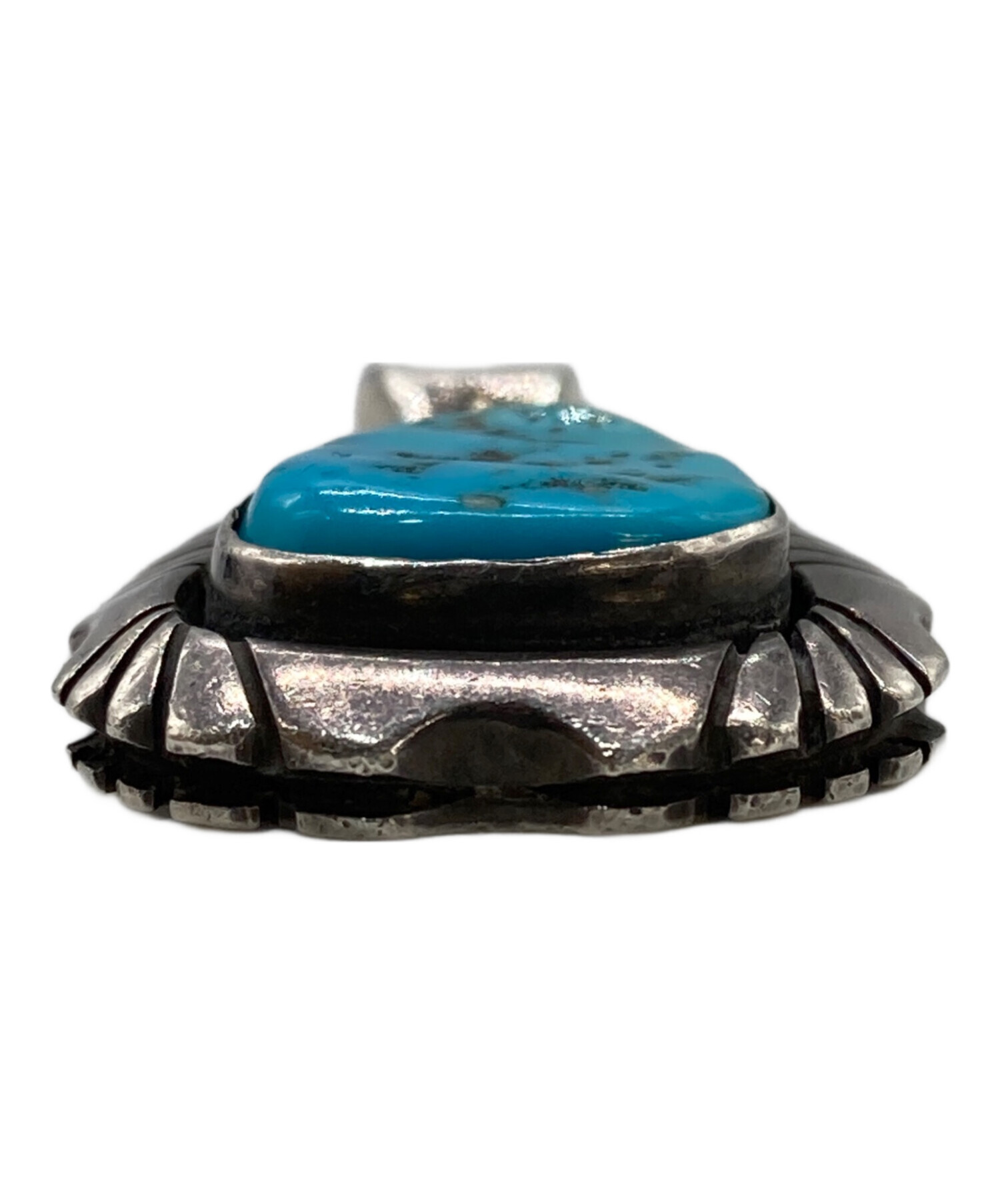 navajo ナバホ　ターコイズ　トップ 中古・古着通販】Navajo (ナバホ) ターコイズペンダントトップ