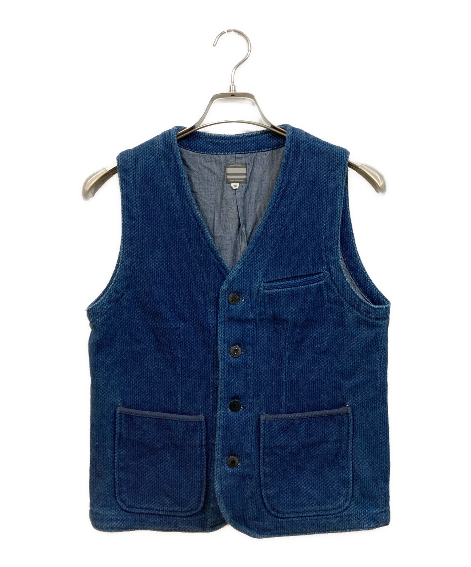 中古・古着通販】MOMOTARO JEANS (桃太郎ジーンズ) 刺し子ベスト