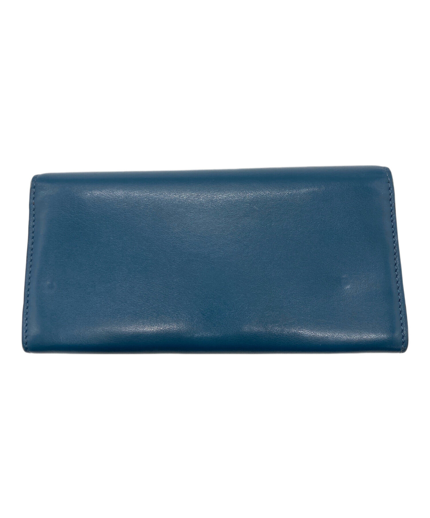 中古・古着通販】FENDI (フェンディ) 長財布 ブルー｜ブランド・古着 