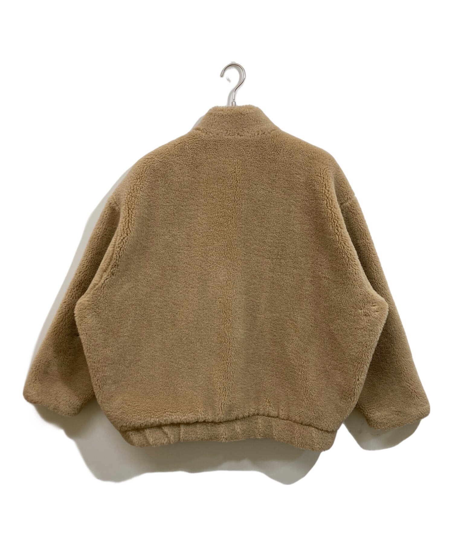 中古・古着通販】ZARA (ザラ) フェイクボアボンバージャケット 
