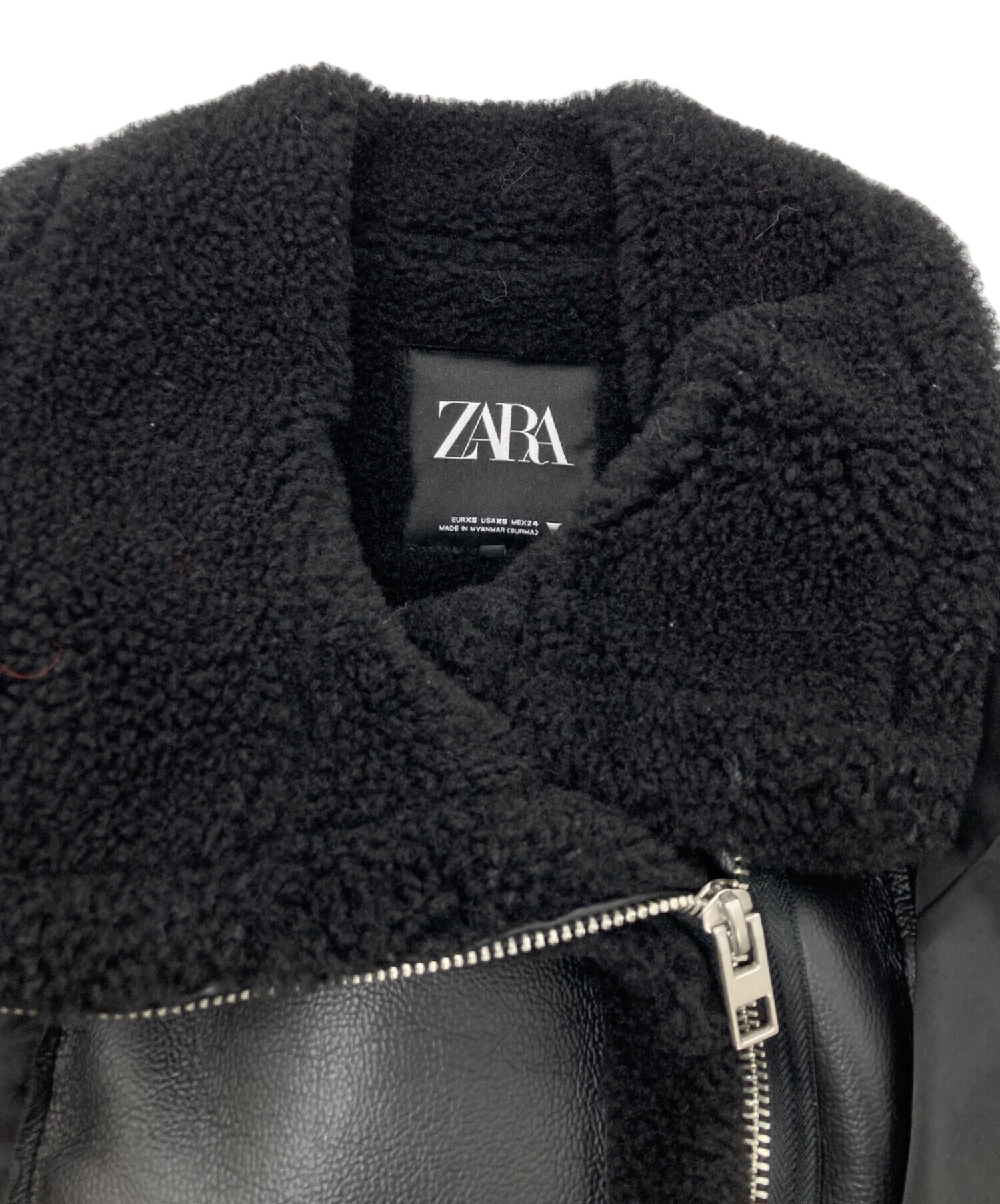 中古・古着通販】ZARA (ザラ) コントラストダブルフェイスジャケット