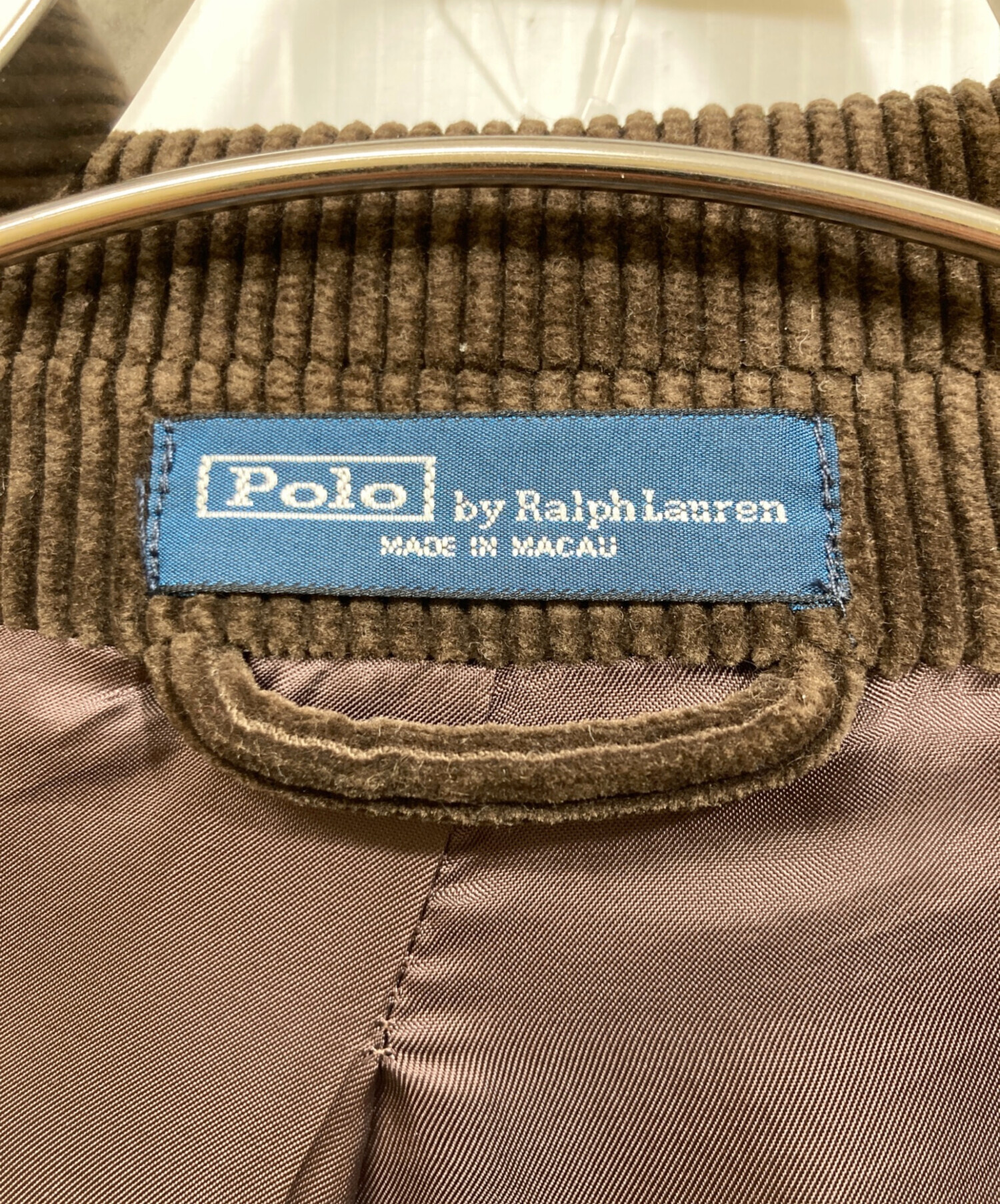 新品未使用 ポロ　ラルフローレン コーデュロイ ジャケット　Mサイズ 中古・古着通販】POLO RALPH LAUREN (ポロ・ラルフローレン