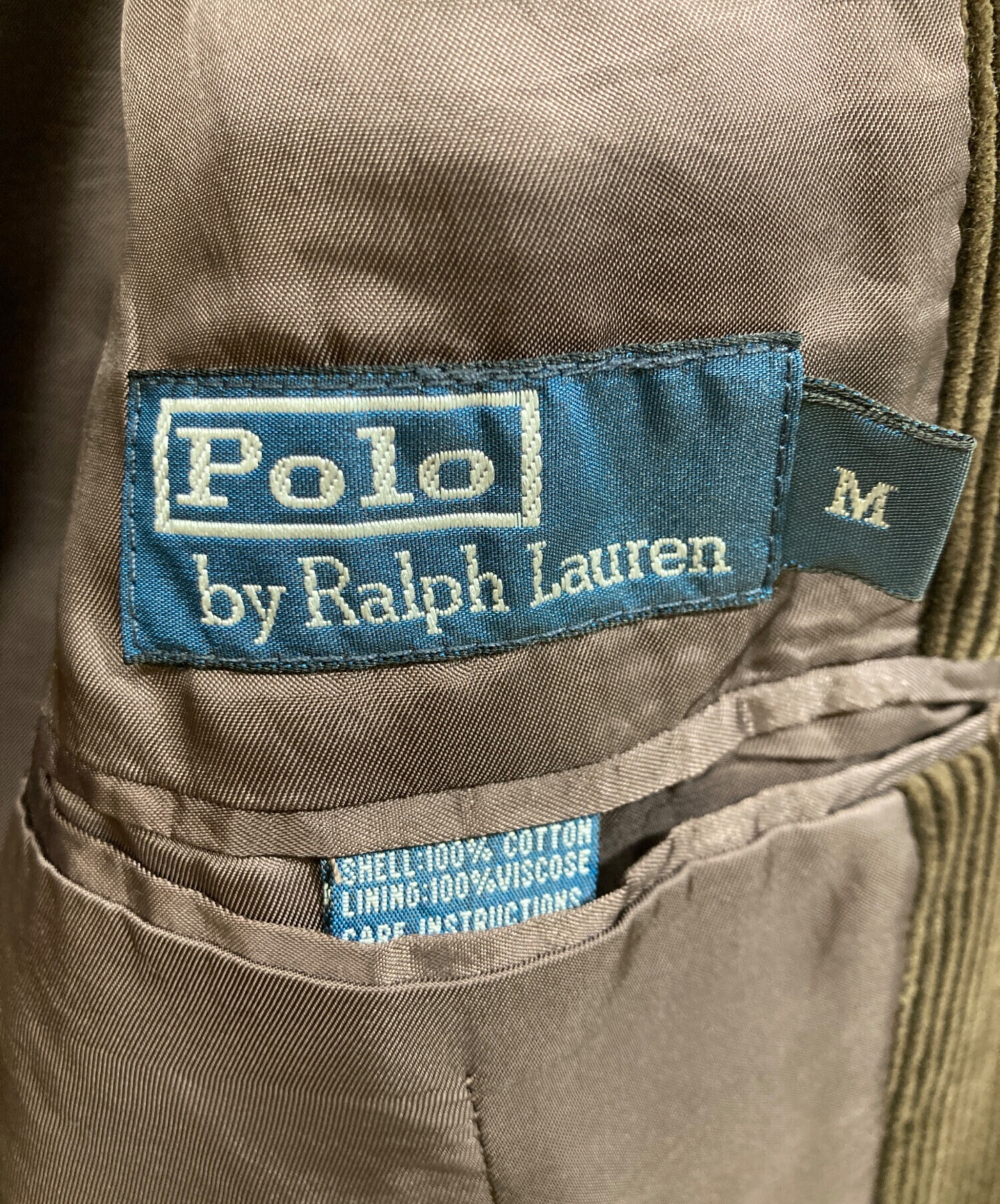 新品未使用 ポロ　ラルフローレン コーデュロイ ジャケット　Mサイズ 中古・古着通販】POLO RALPH LAUREN (ポロ・ラルフローレン