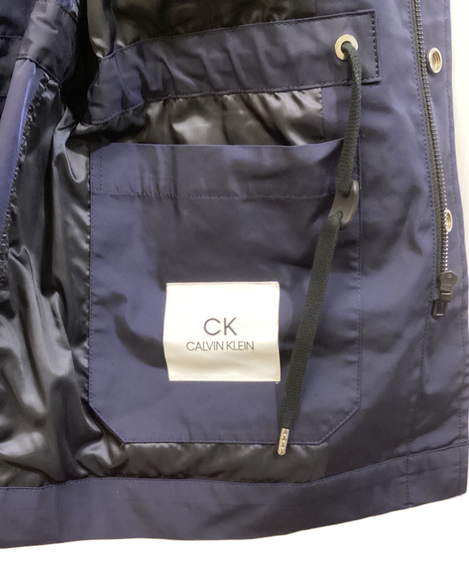 CKカルバンクラインミリタリージャケットM65サンプリングvintage古着黒 中古・古着通販】ck Calvin Klein (シーケーカルバンクライン) M-65