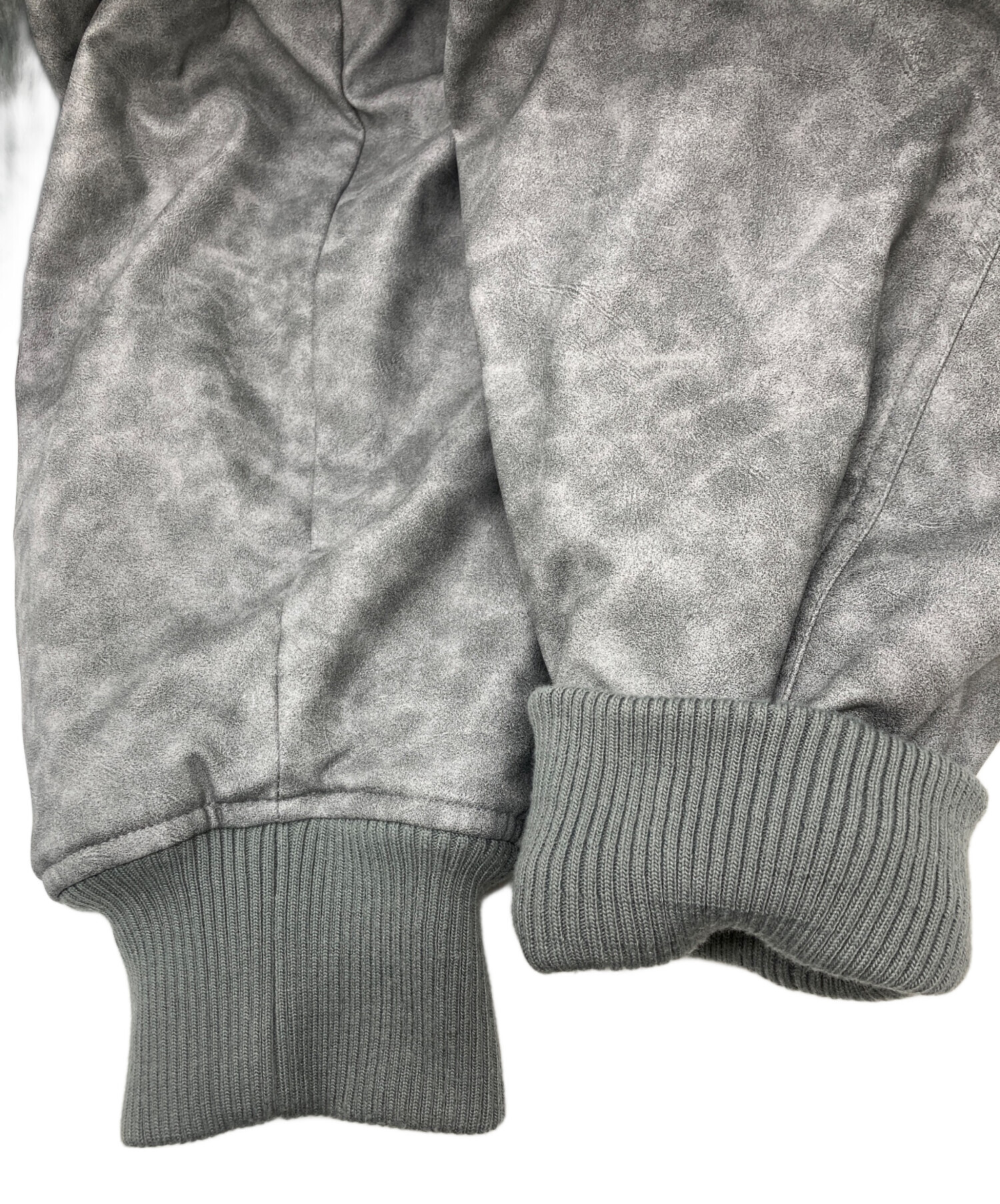 中古・古着通販】ZARA (ザラ) リバーシブルボンバージャケット グレー