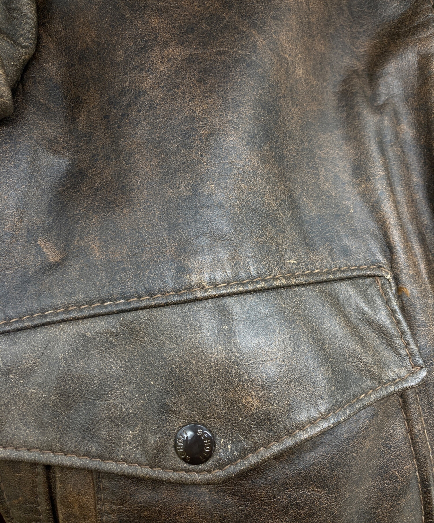 中古・古着通販】Schott (ショット) ボアライナーレザージャケット