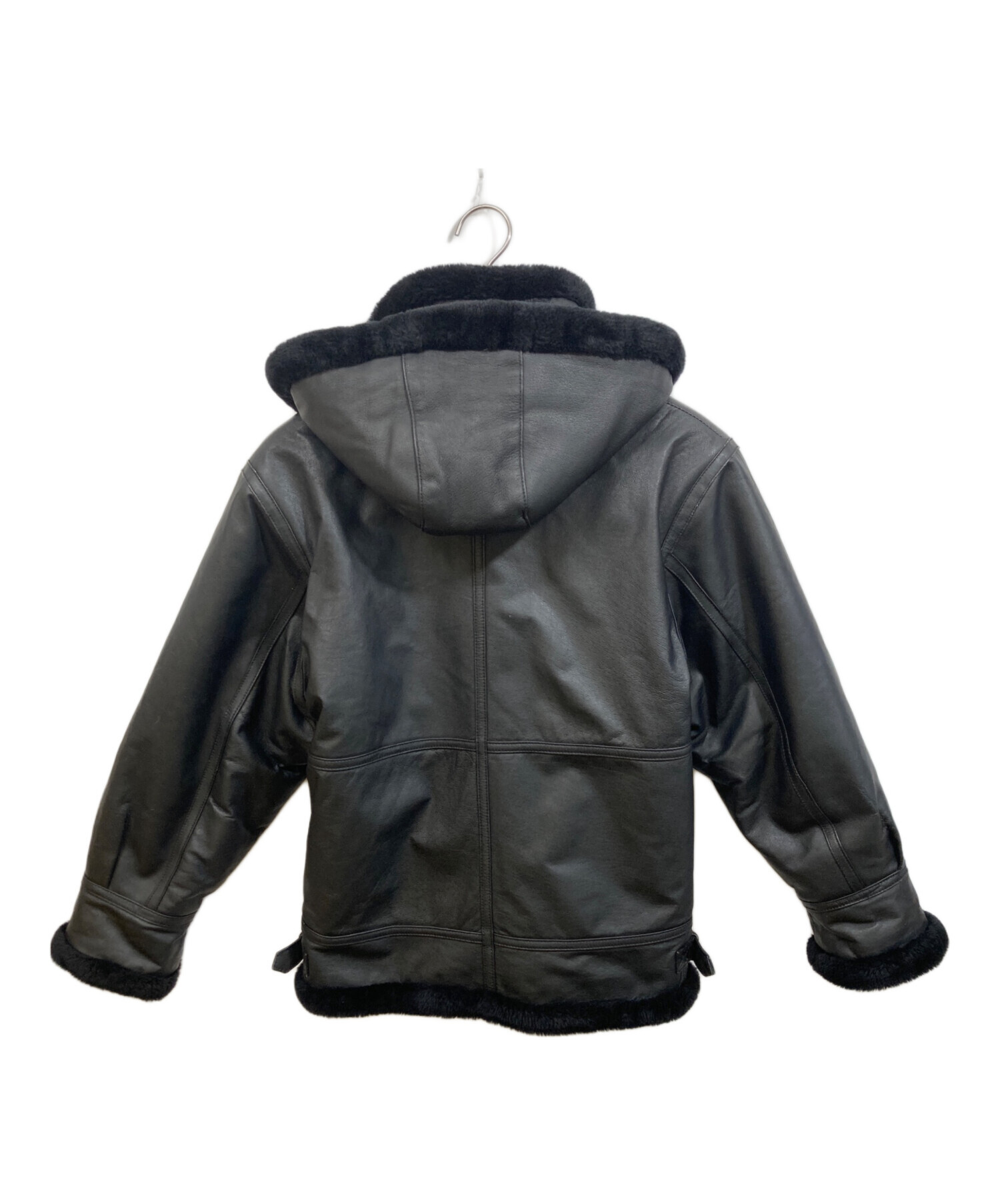 中古・古着通販】wilda (ウィルダ) レザージャケット ブラック サイズ