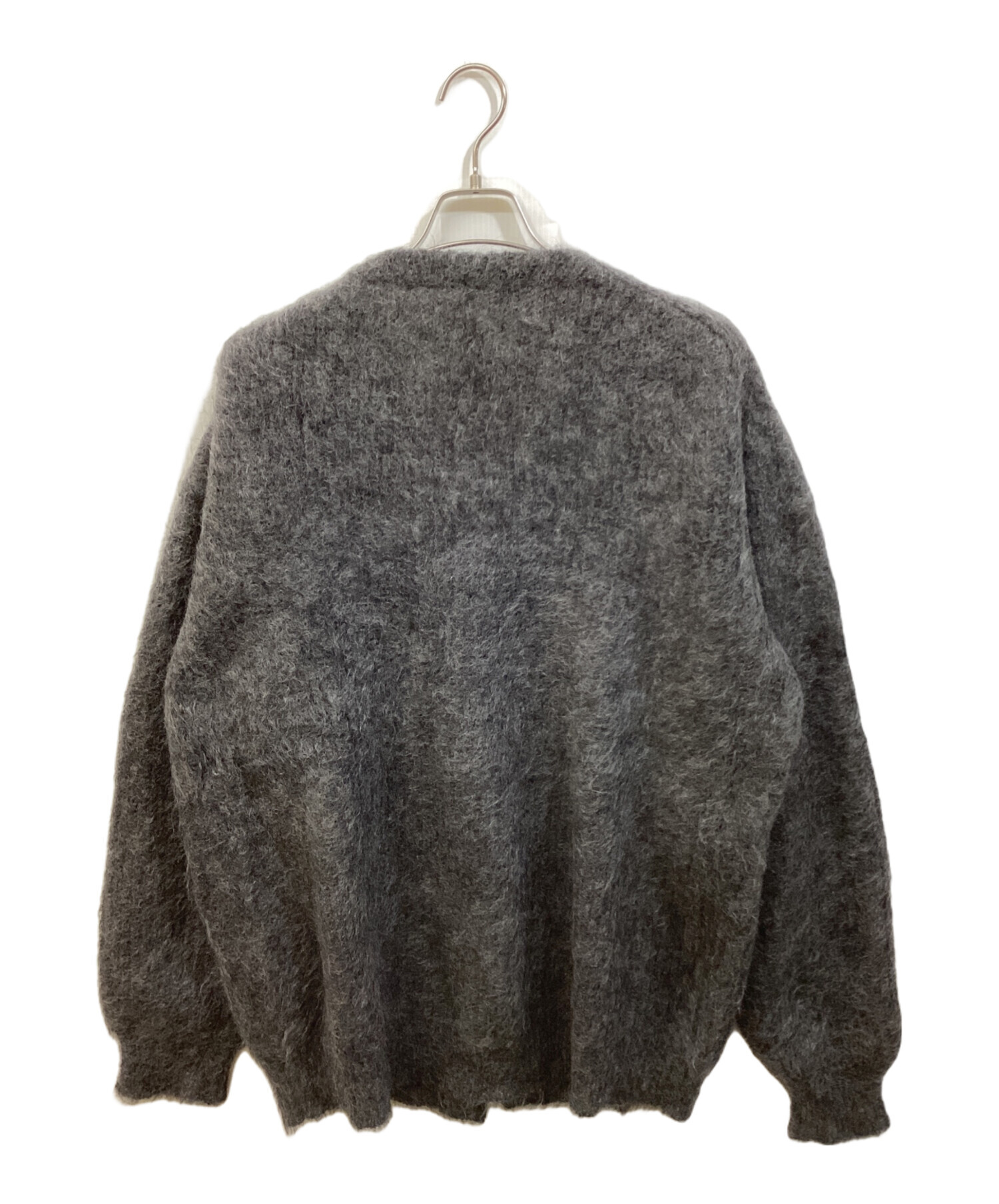 中古・古着通販】C.WORKER (シーワークス) モヘアカーディガン グレー 