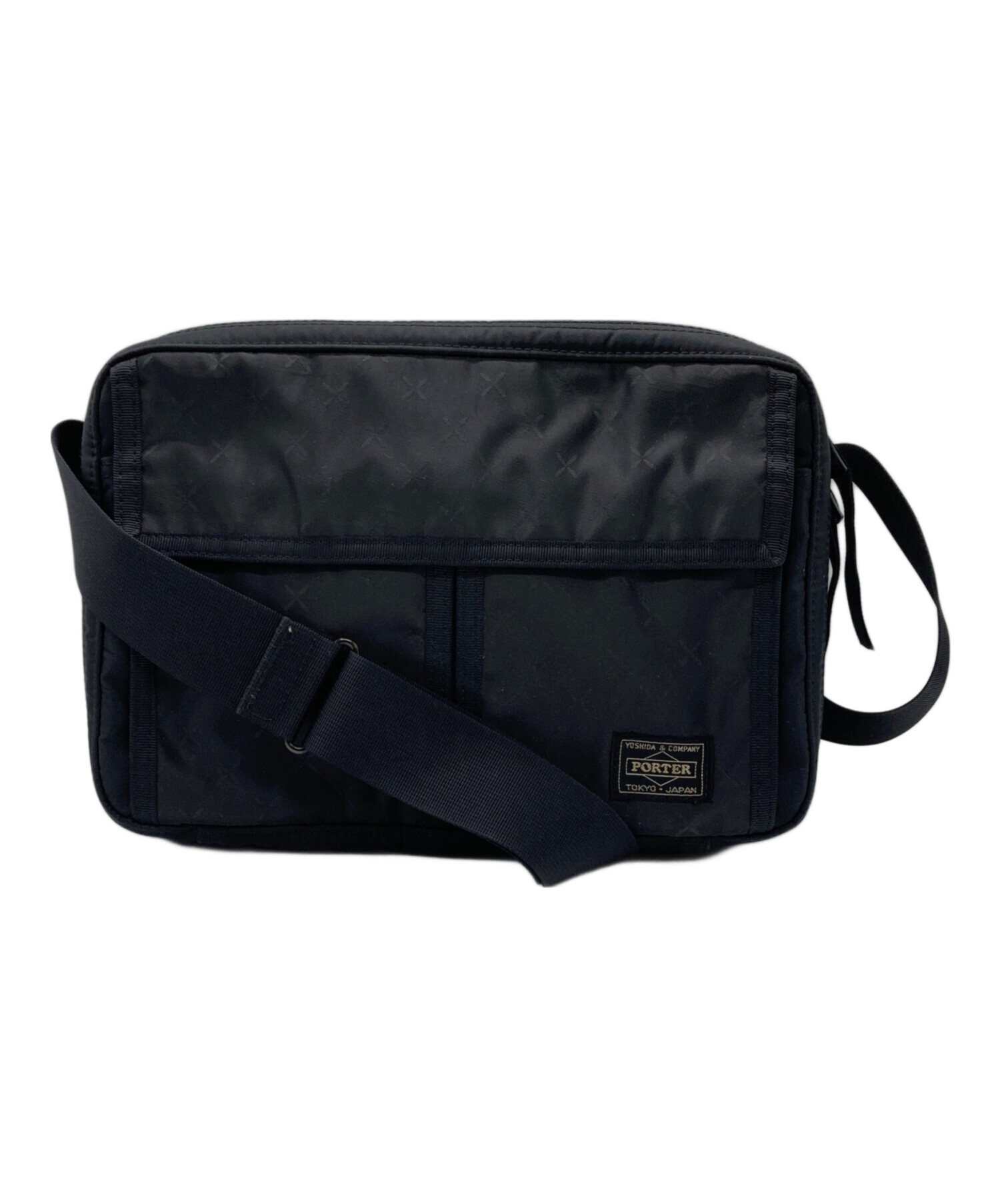 中古・古着通販】PORTER (ポーター) フラワーパターンショルダーバッグ 