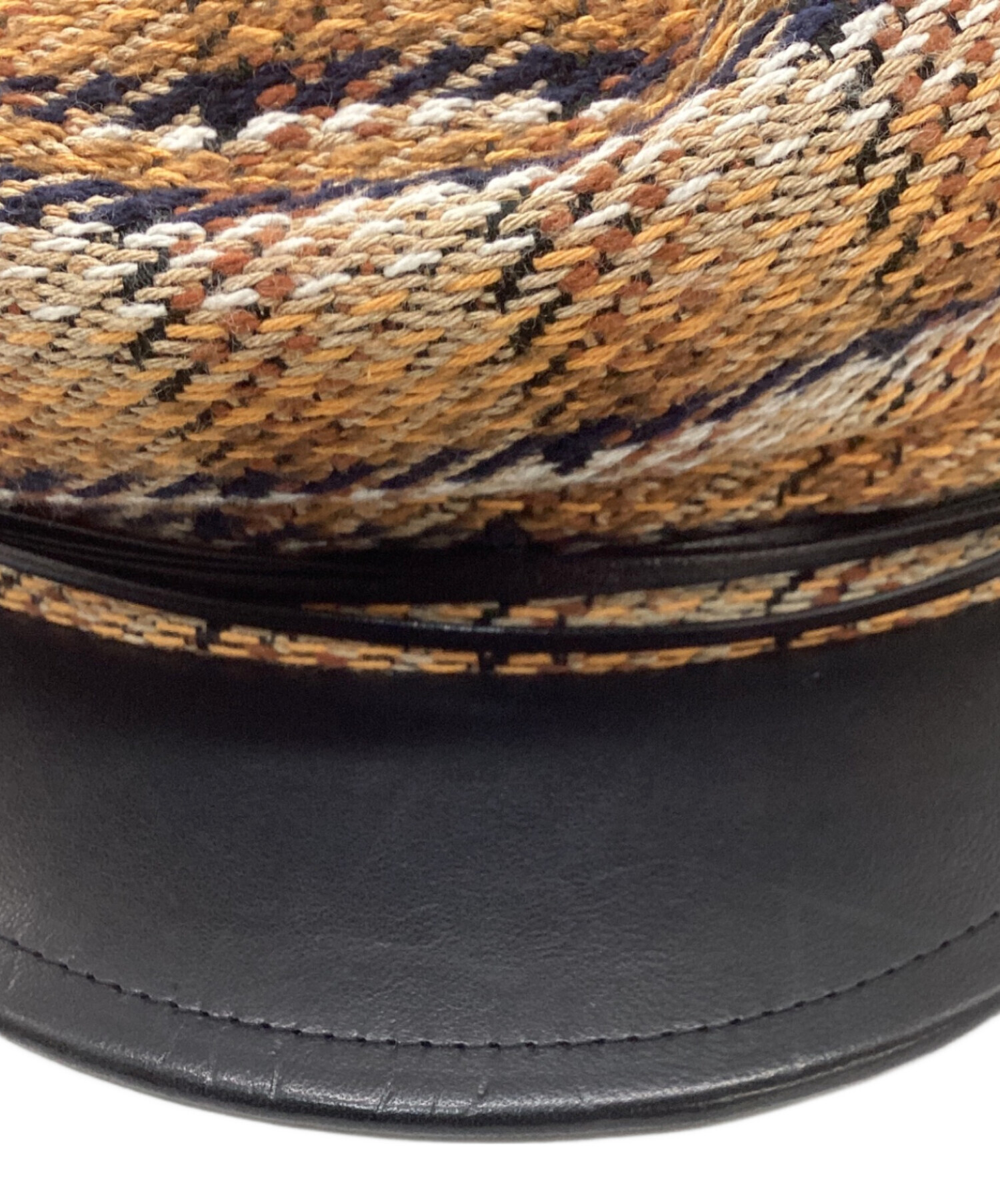 メゾンミッシェル　ツイードキャスケット　M 中古・古着通販】Maison Michel (メゾンミッシェル) ツイード