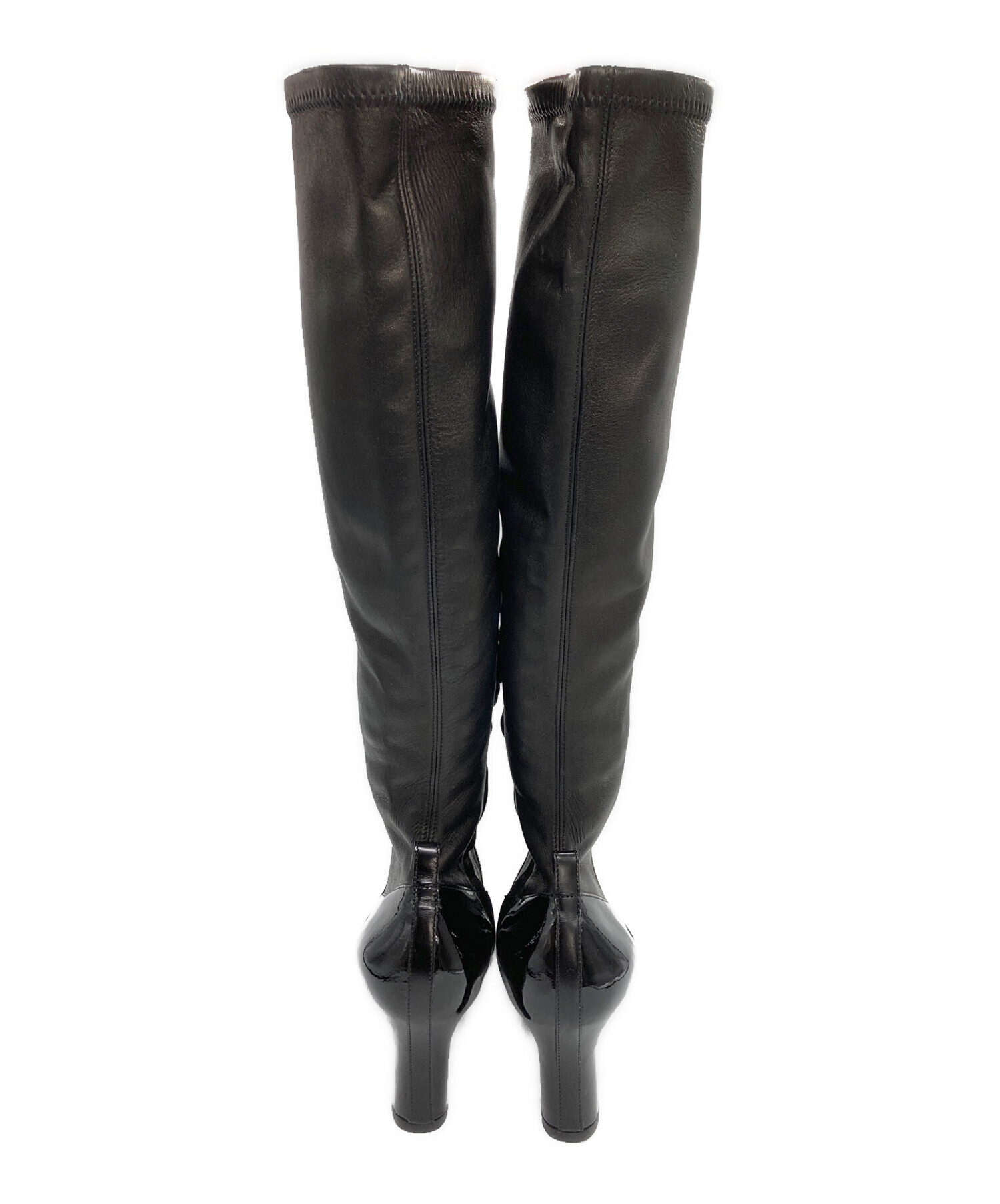 中古・古着通販】LOUIS VUITTON (ルイ ヴィトン) エナメル切替レザー