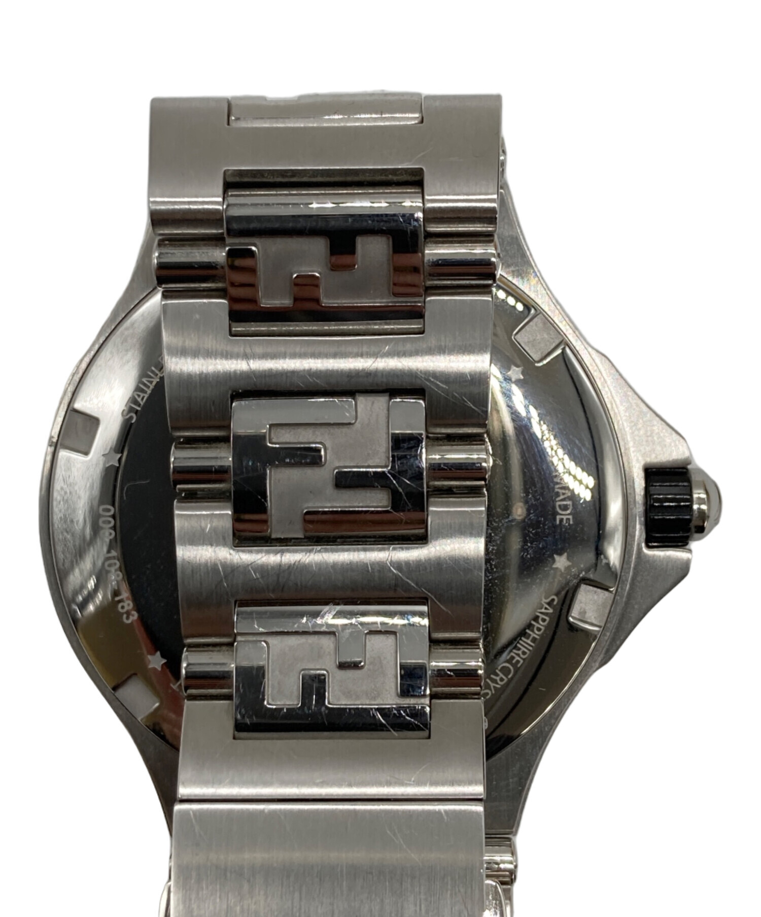 FENDI 腕時計 付属品あり FENDI（フェンディ） 腕時計 クオーツ SS 660L ブルー盤 ステンレス