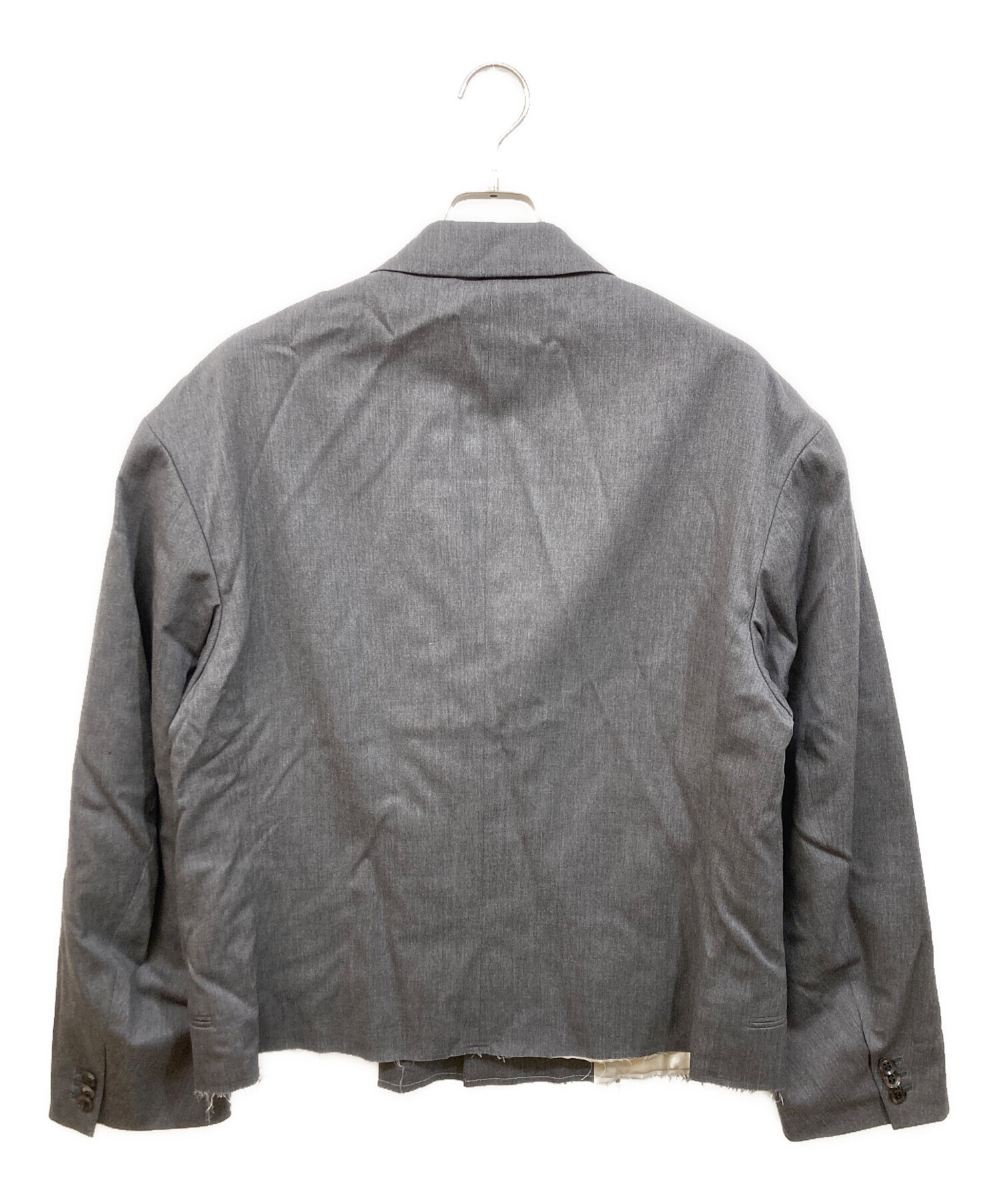 中古・古着通販】doublet (ダブレット) CUT OFF OVER SIZED TAILORED