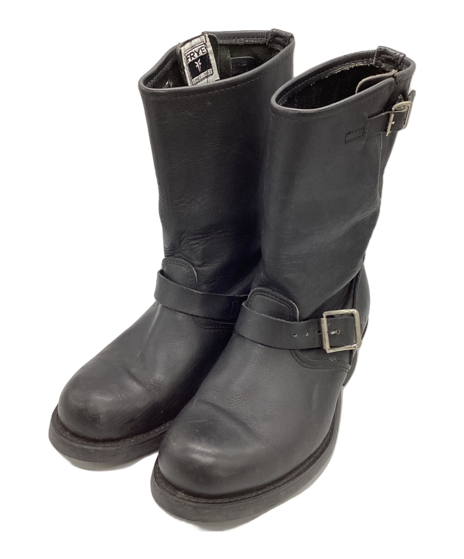 中古・古着通販】FRYE (フライ) エンジニアブーツ ブラック サイズ:8