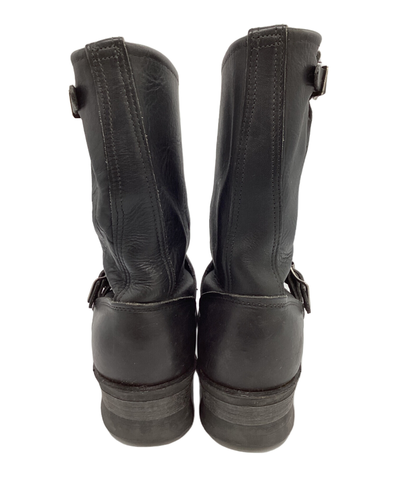 中古・古着通販】FRYE (フライ) エンジニアブーツ ブラック サイズ:8