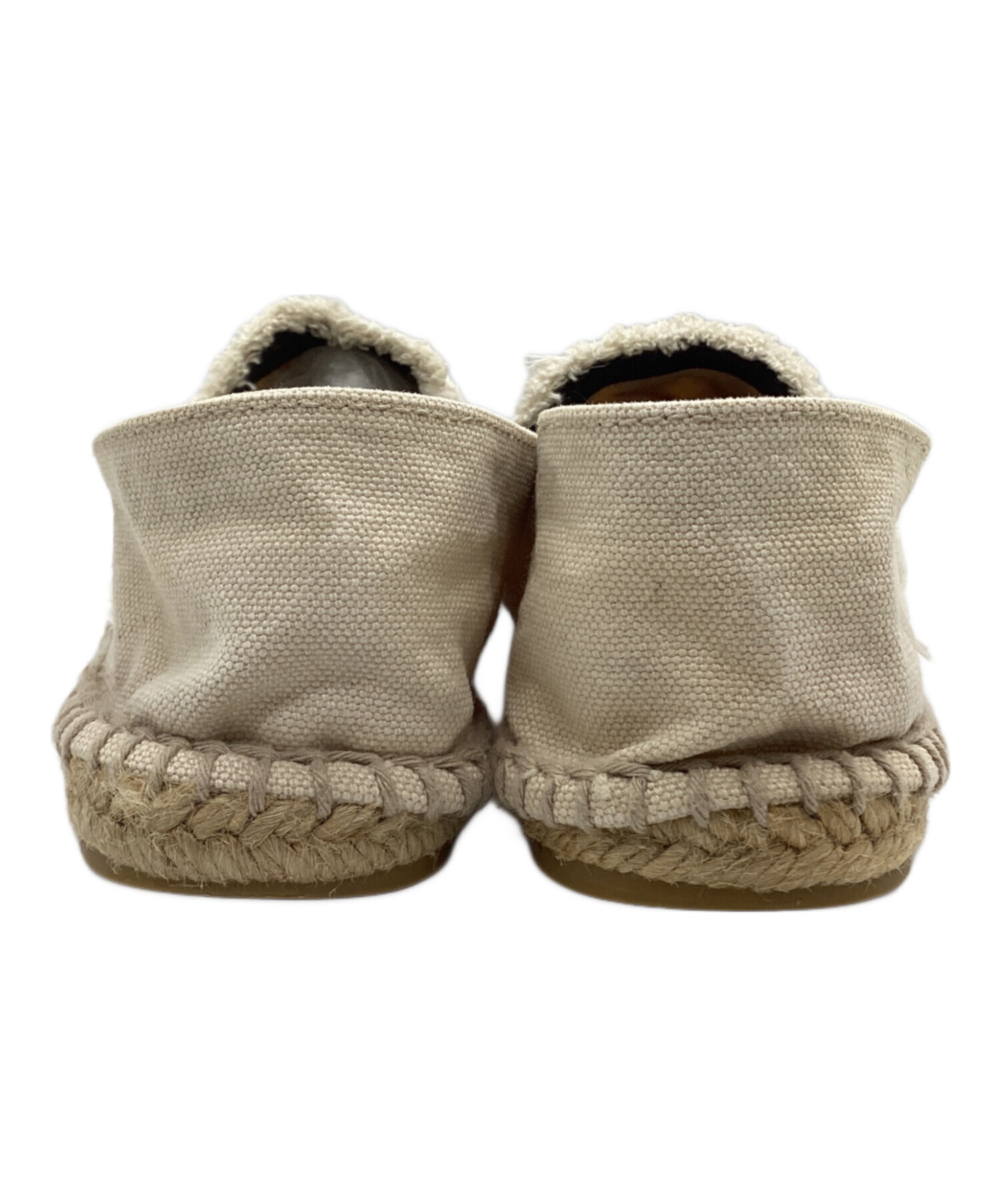 中古・古着通販】CHANEL (シャネル) エスパドリーユ アイボリー サイズ