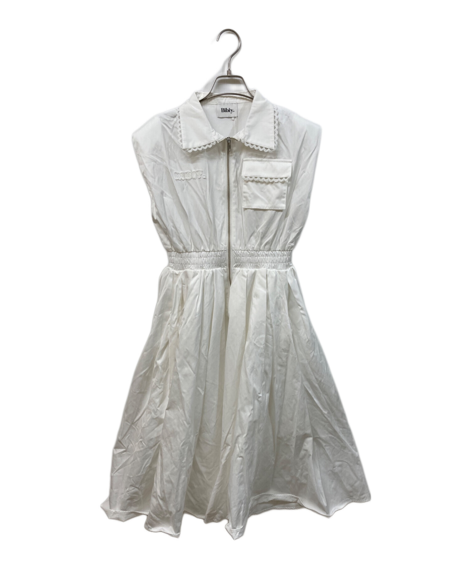 中古・古着通販】Bibiy. (ビビィ) PEONY DRESS ホワイト サイズ: SIZE